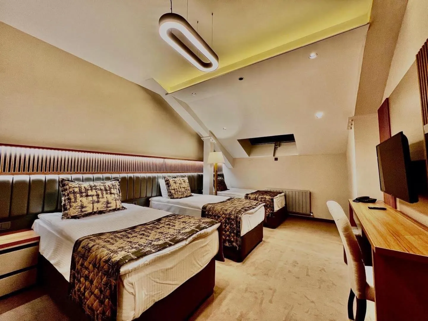 Bed in Özkaya hotel