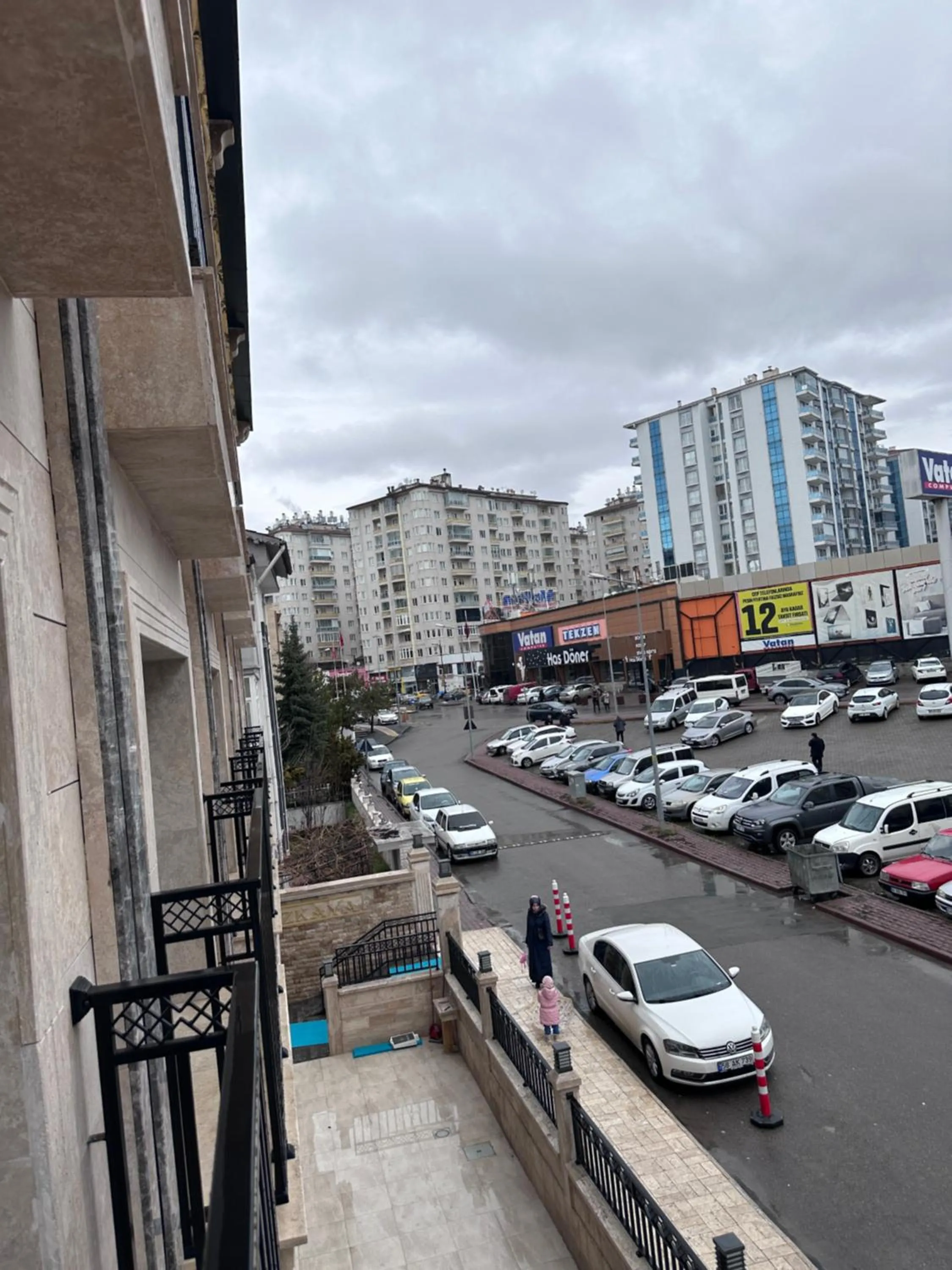Garden view in Özkaya hotel