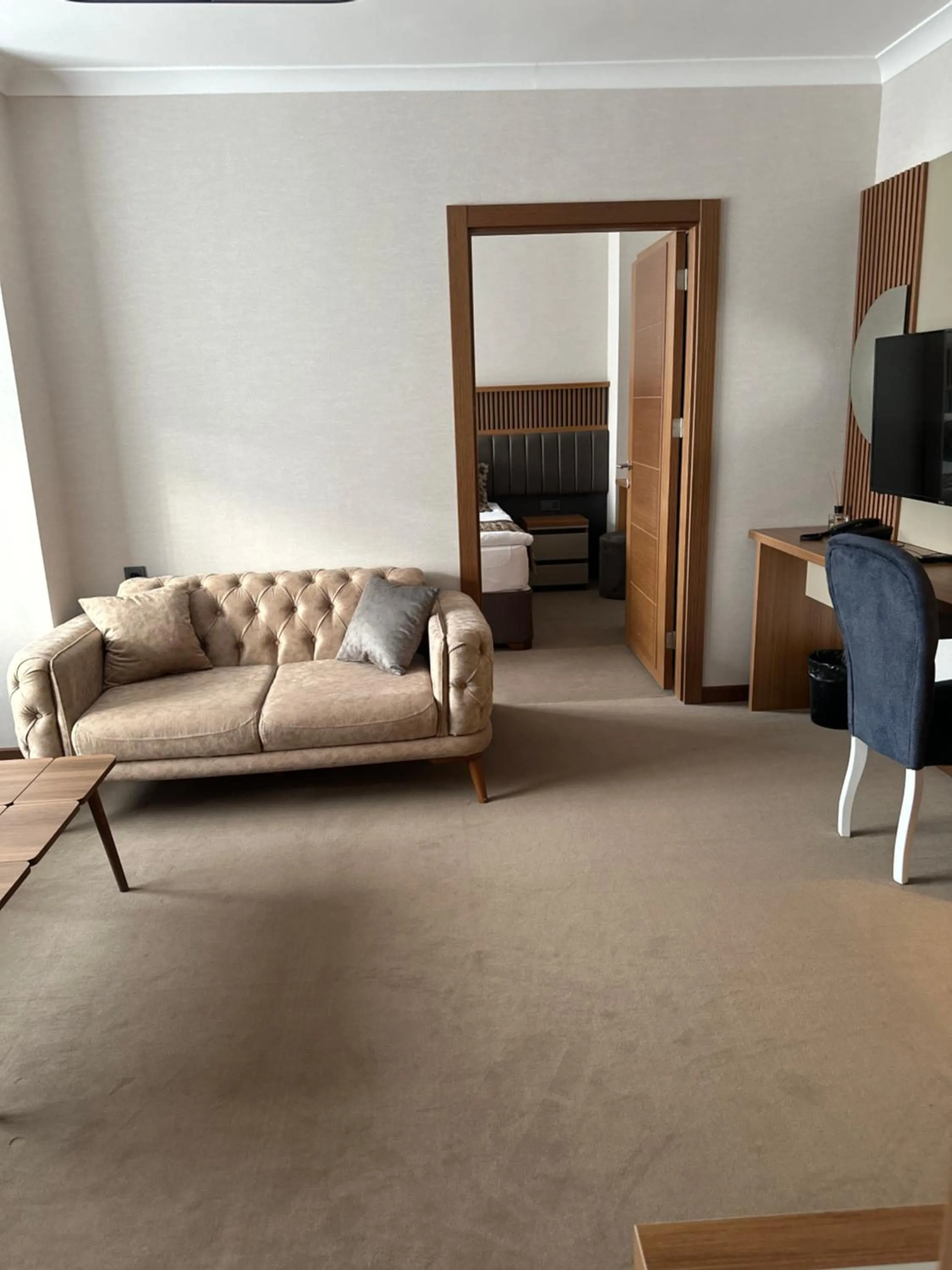 Living room in Özkaya hotel