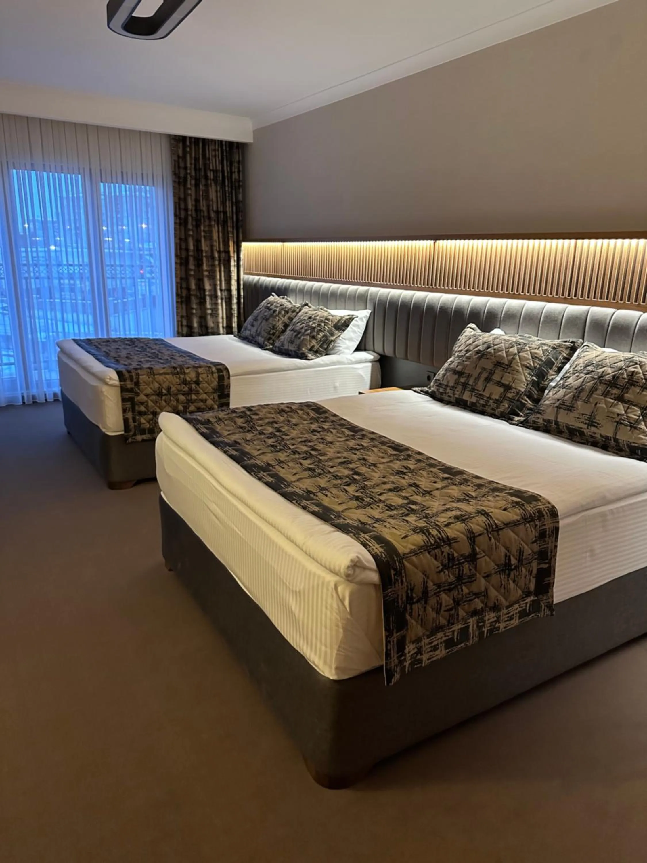 Bed in Özkaya hotel