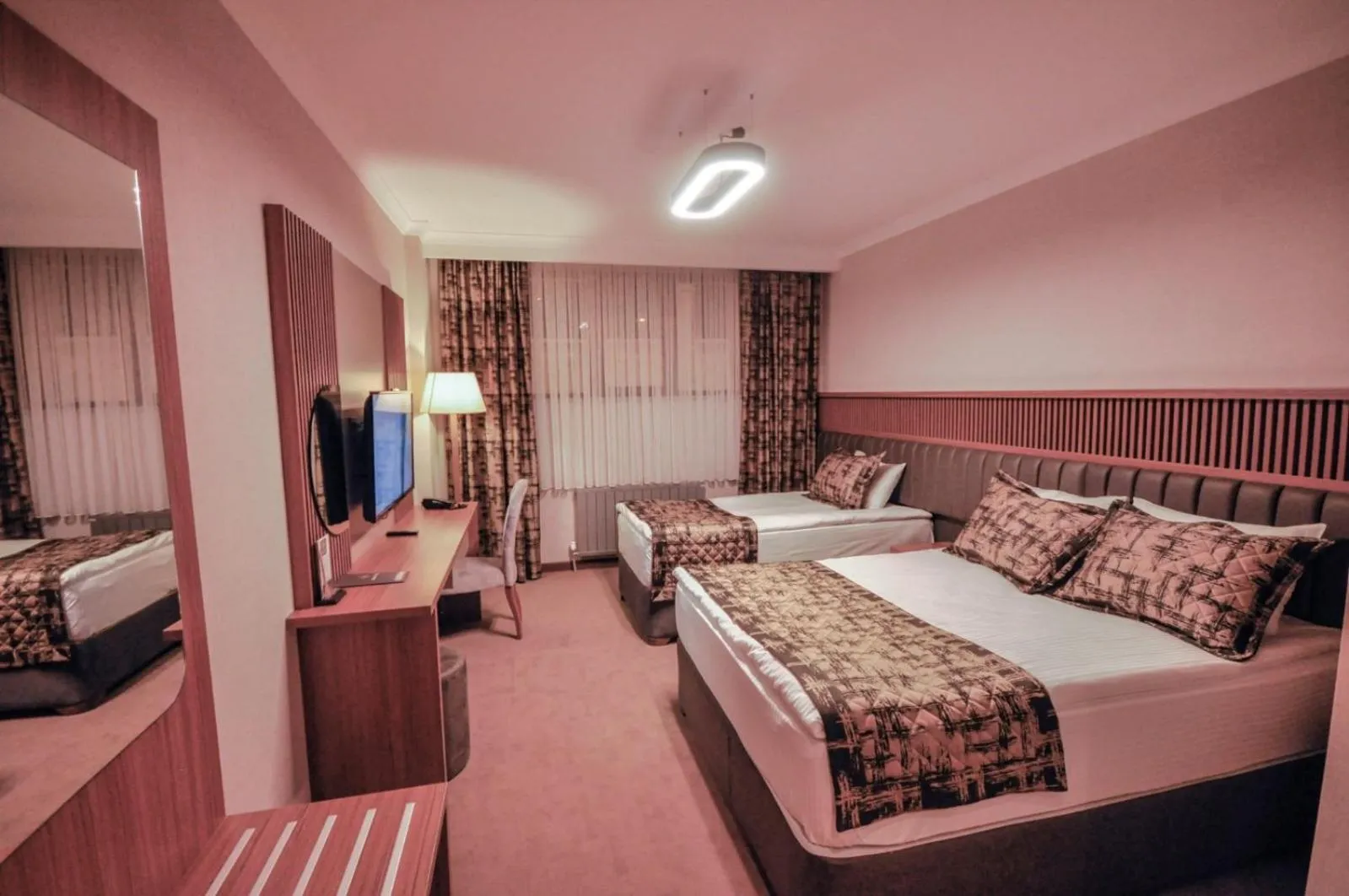 Bed in Özkaya hotel