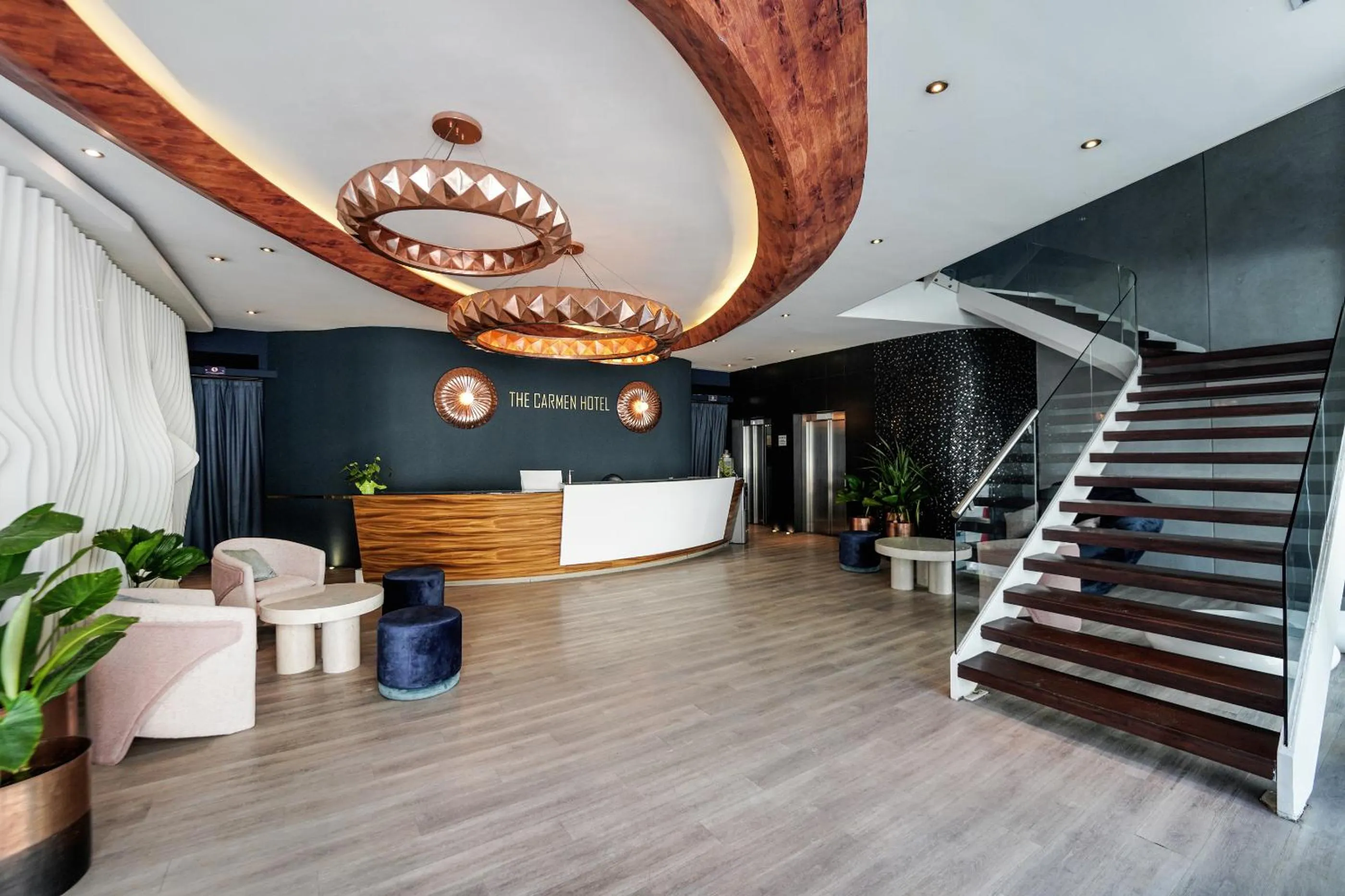 Lobby or reception in The Carmen Hotel - Ocean Front