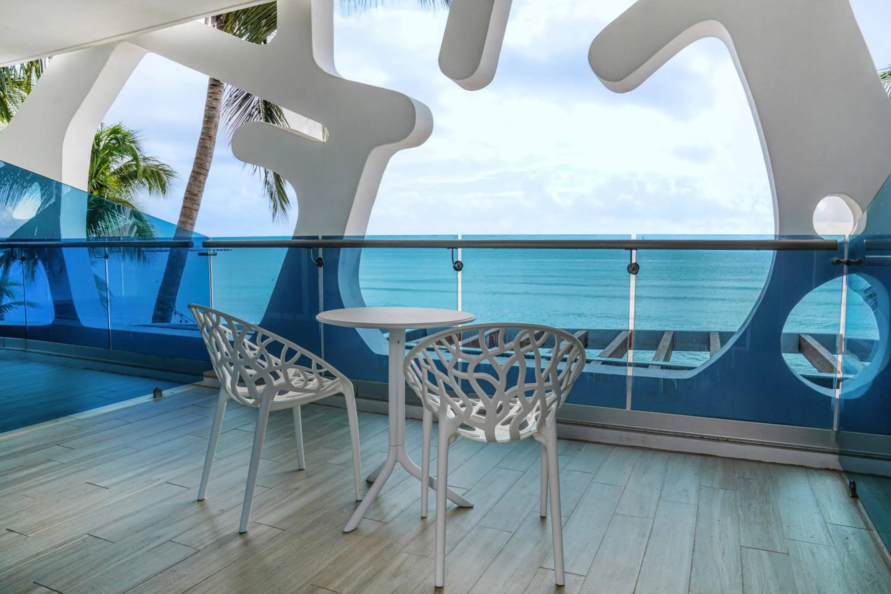 Balcony/Terrace in The Carmen Hotel - Ocean Front
