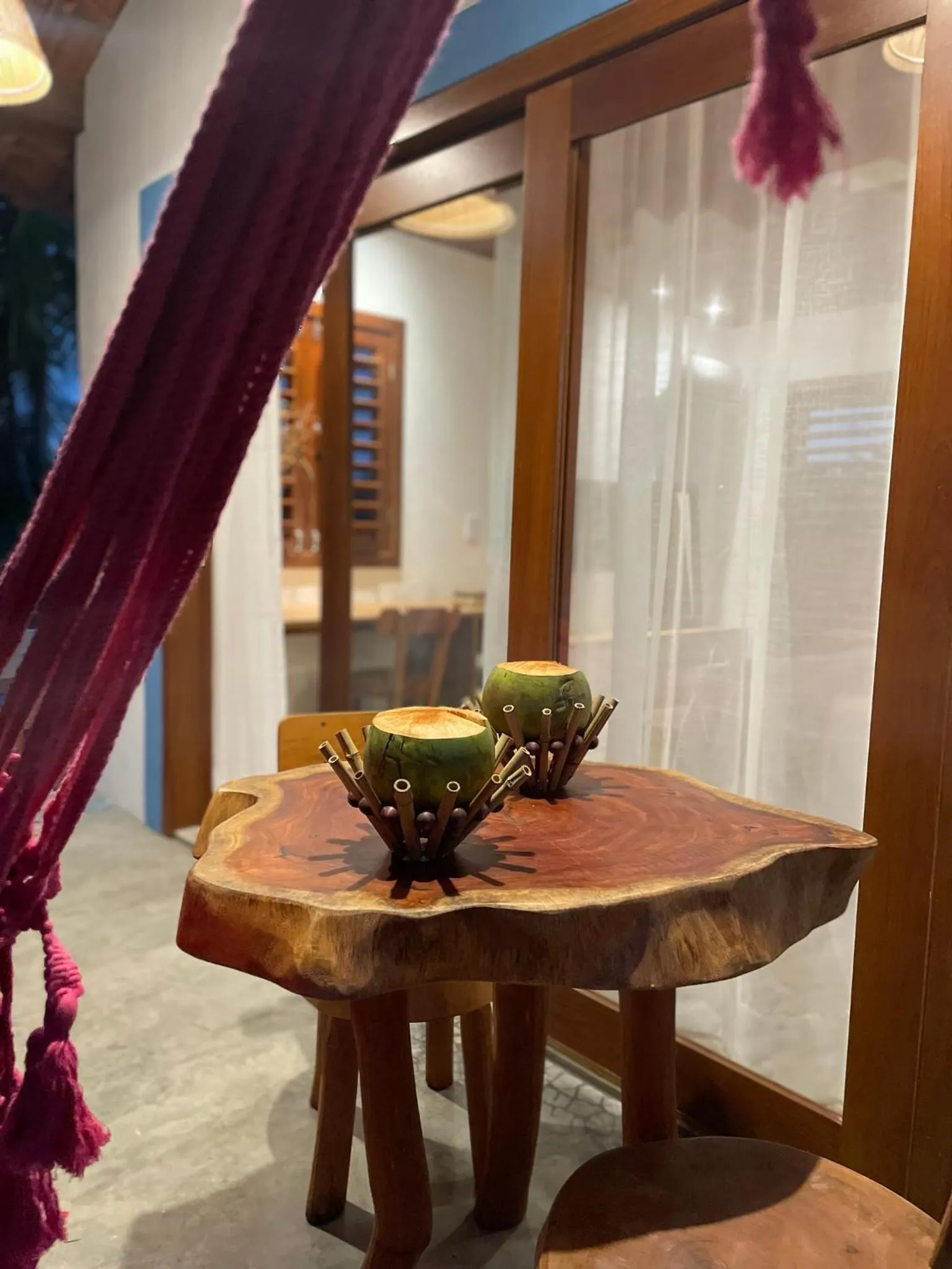 Balcony/Terrace in Pousada Corália