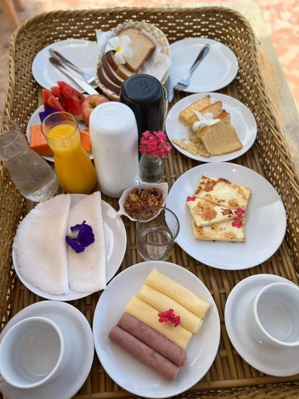 Swimming pool in Pousada Corália