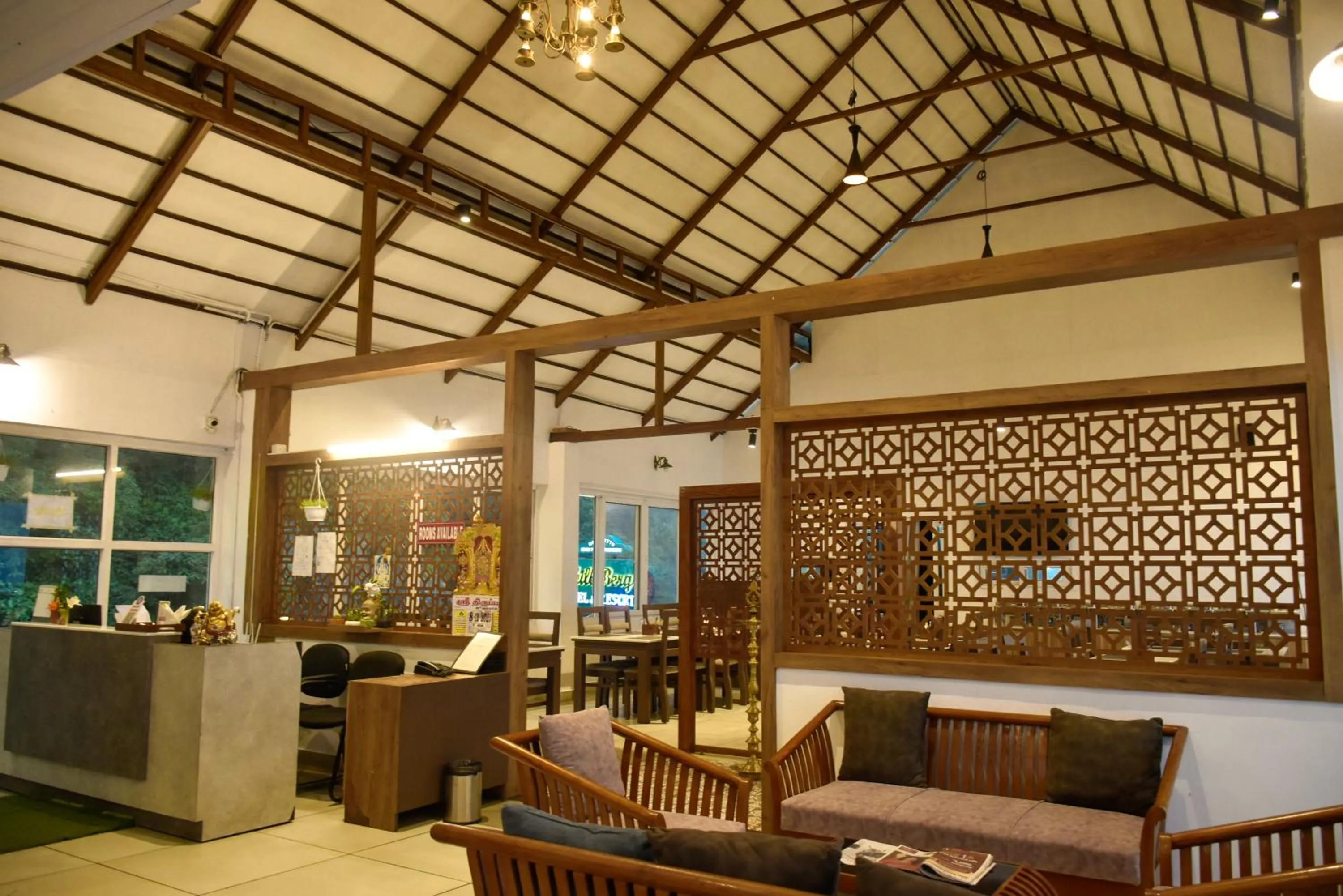 Lobby or reception in Chill Berg Resort - Bodimettu