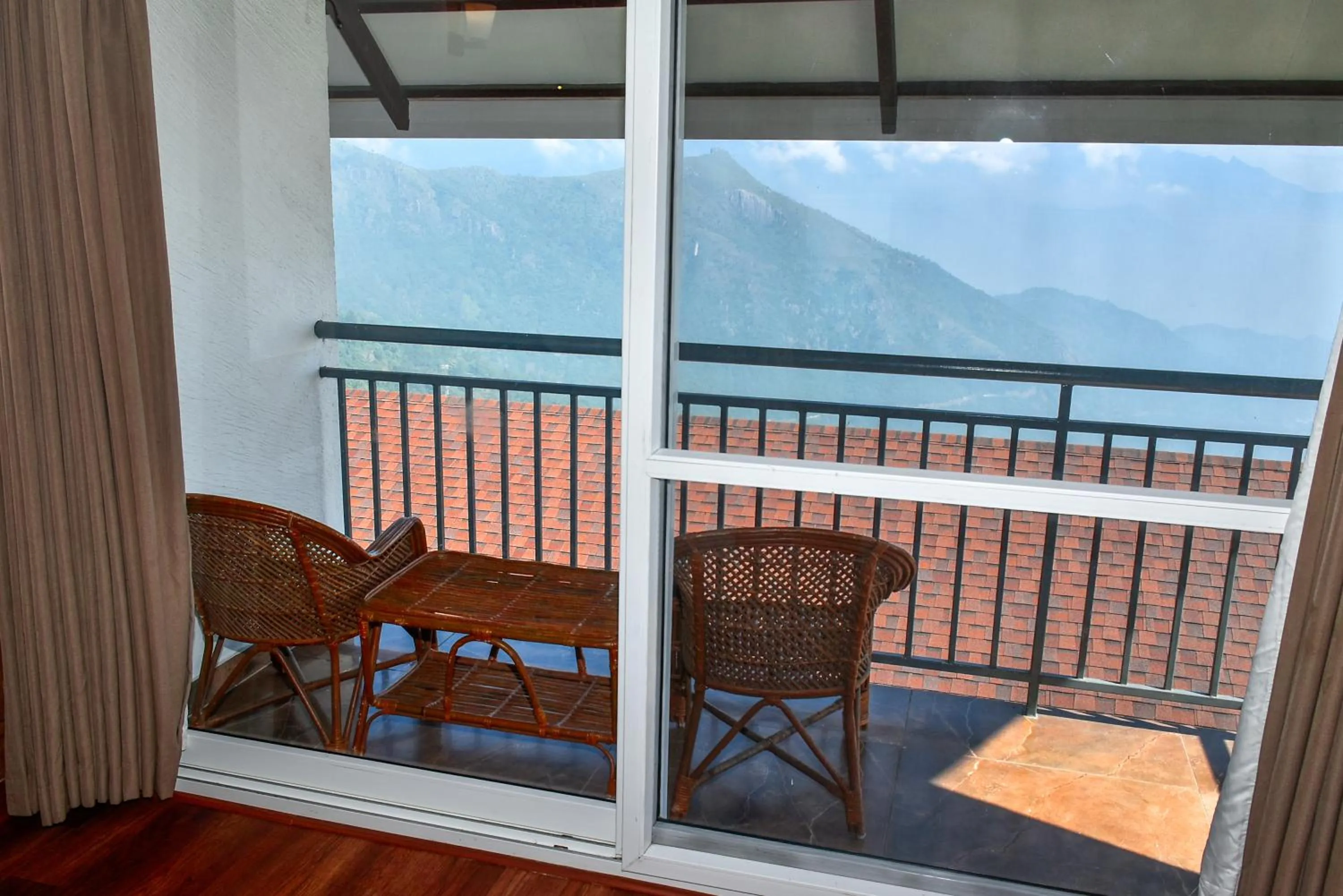 Balcony/Terrace in Chill Berg Resort - Bodimettu