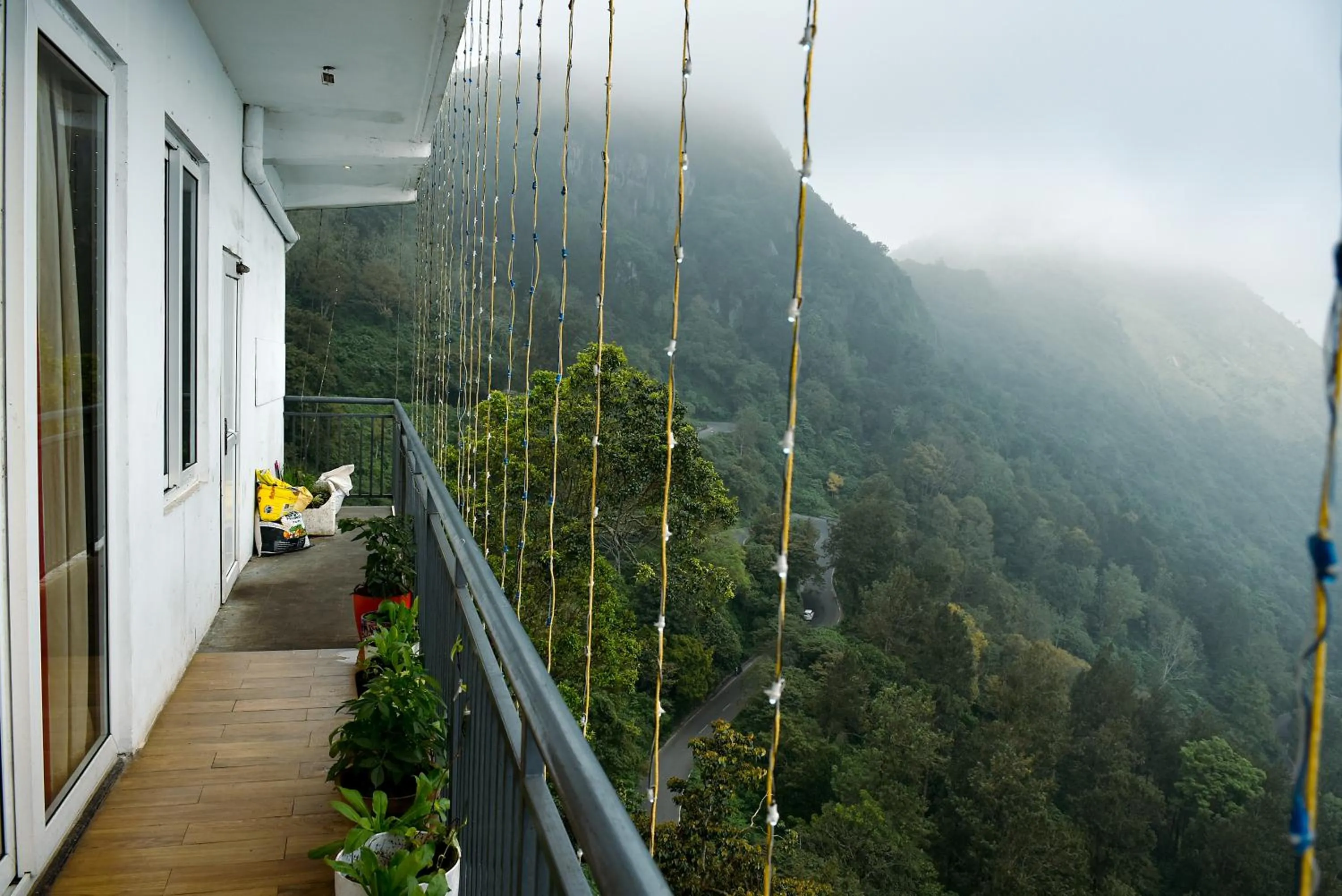 Balcony/Terrace in Chill Berg Resort - Bodimettu