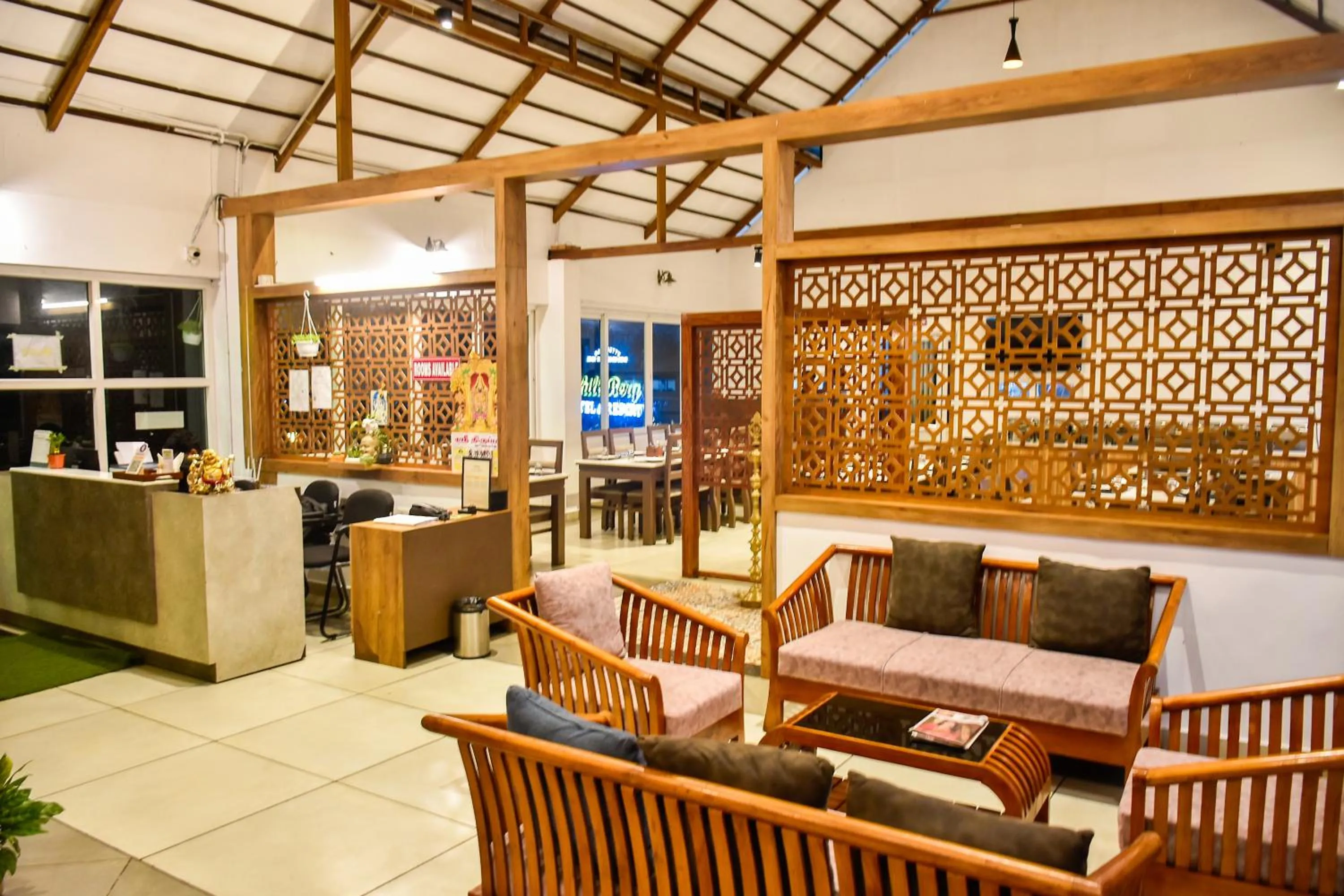 Lobby or reception in Chill Berg Resort - Bodimettu