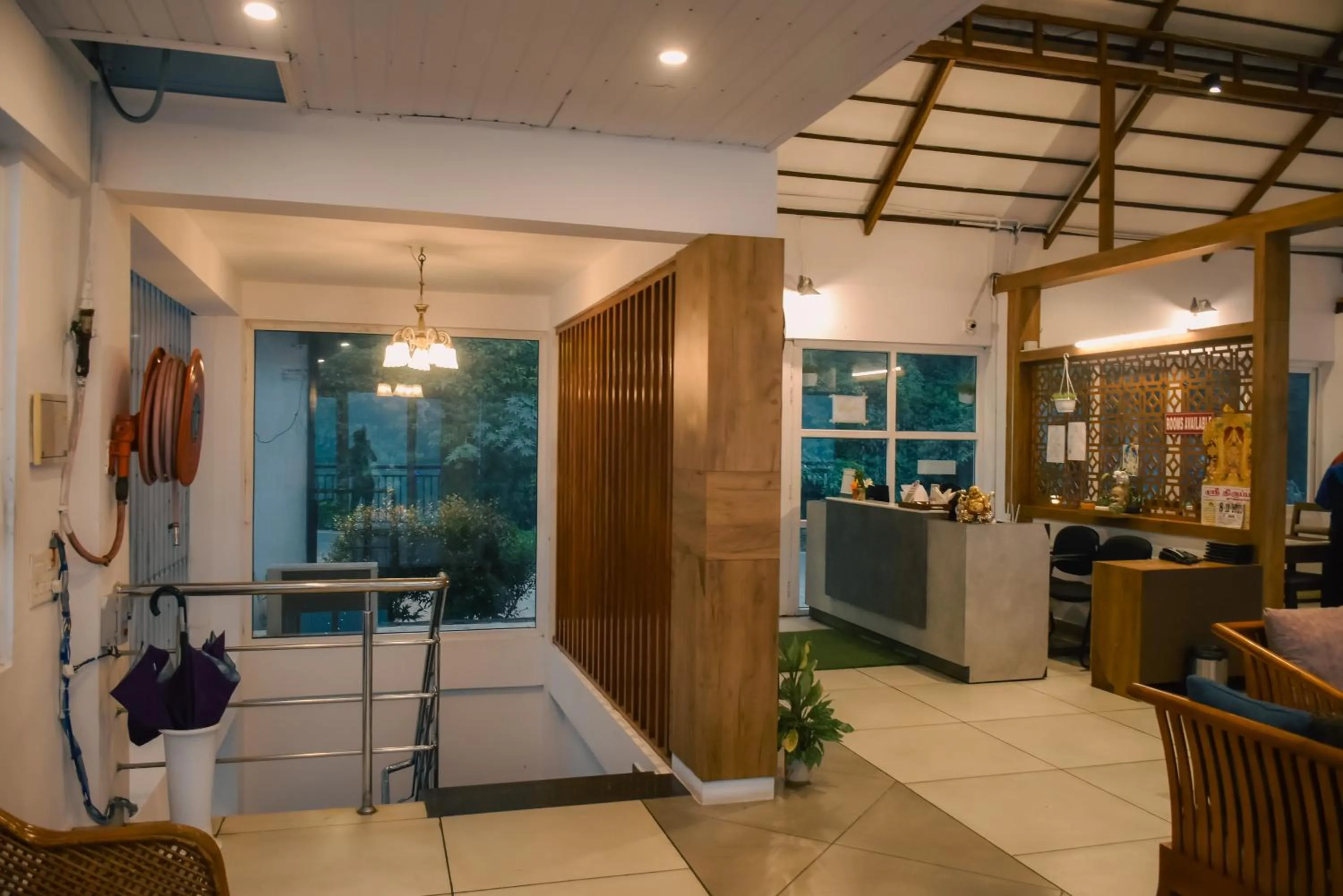 Lobby or reception in Chill Berg Resort - Bodimettu