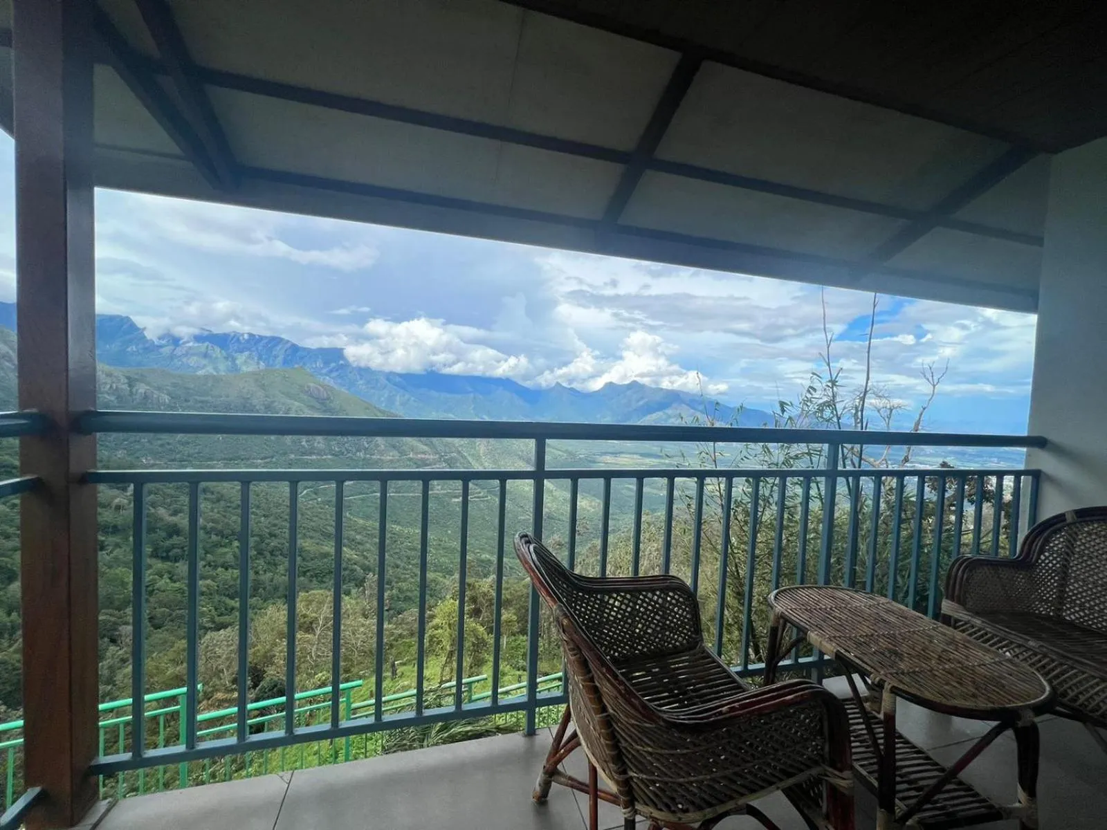 Patio in Chill Berg Resort - Bodimettu