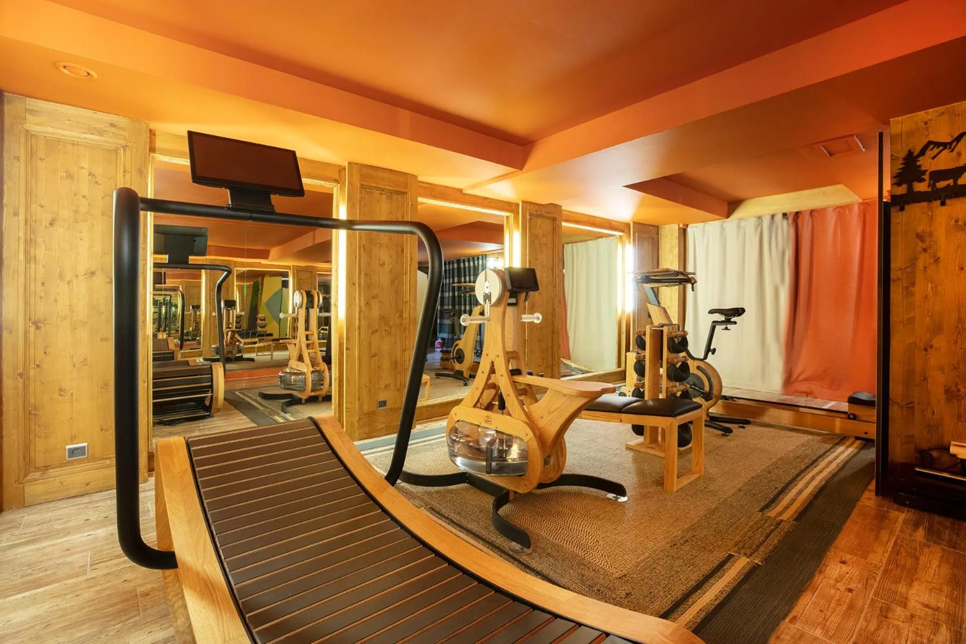 Fitness centre/facilities in Magic Megève Bois