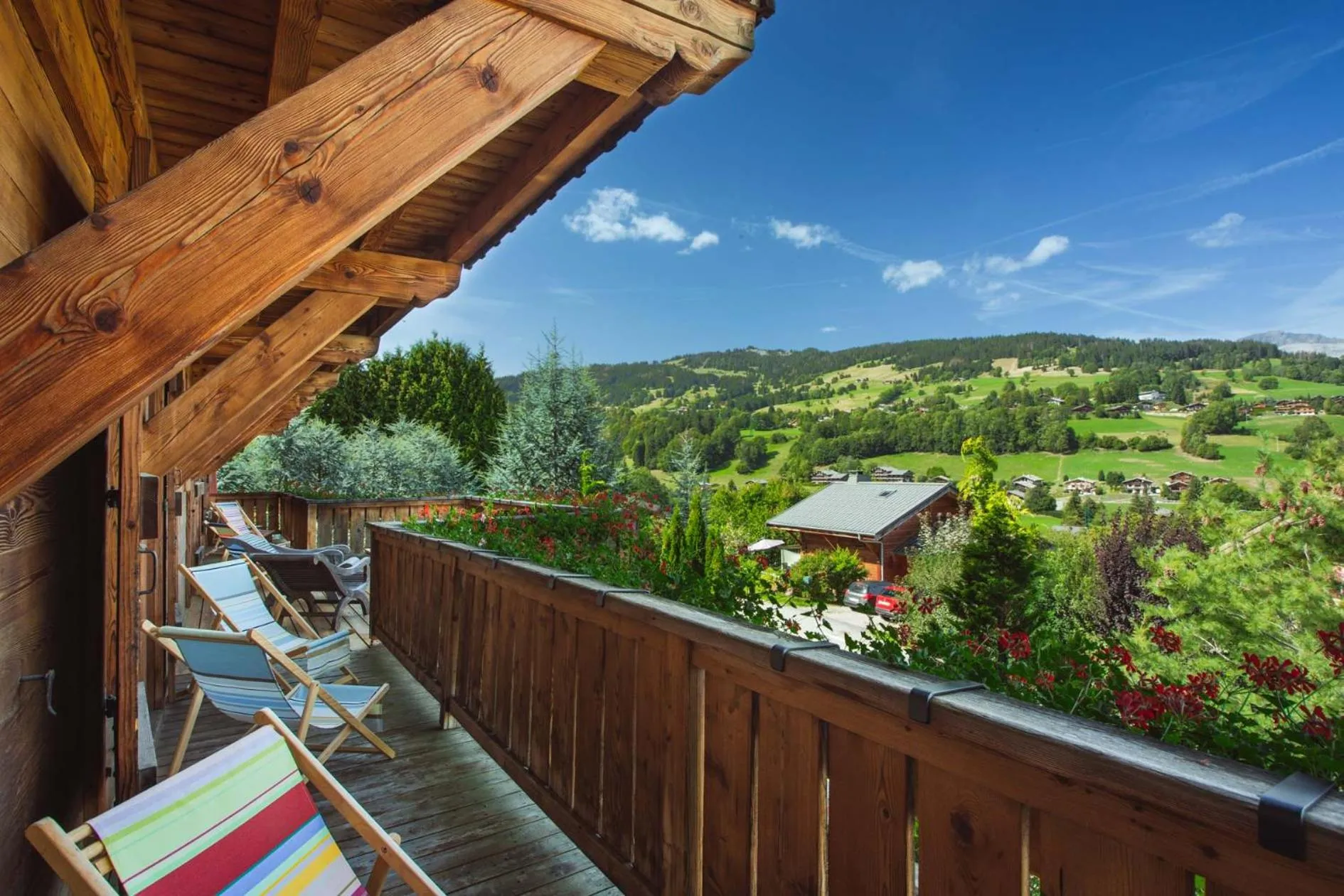 View (from property/room) in Magic Megève Bois