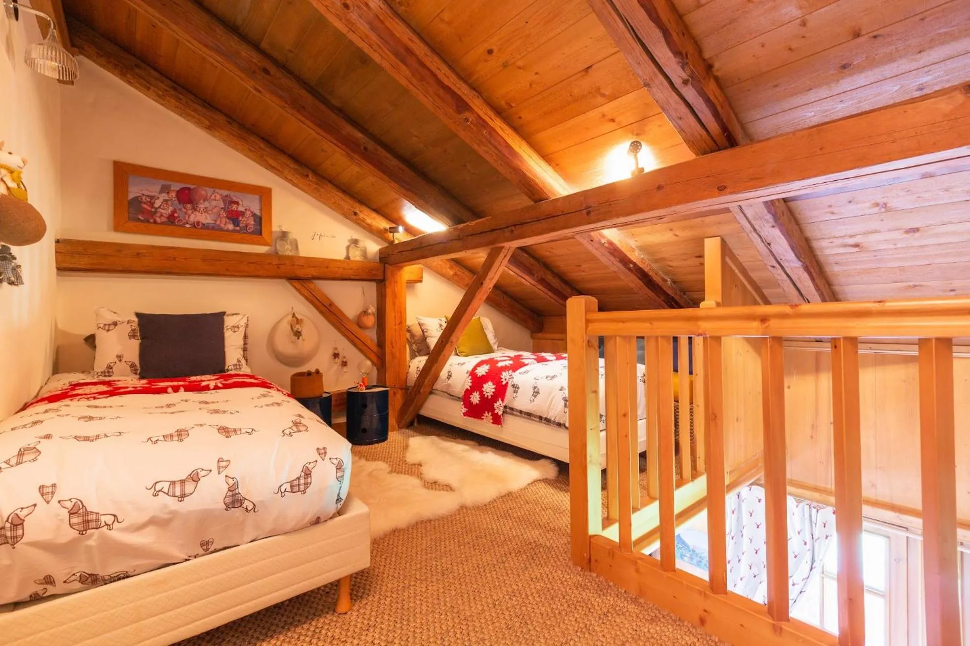 Bed in Magic Megève Bois