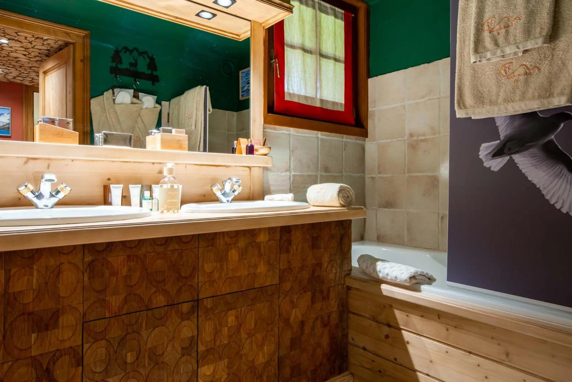 Bathroom in Magic Megève Bois