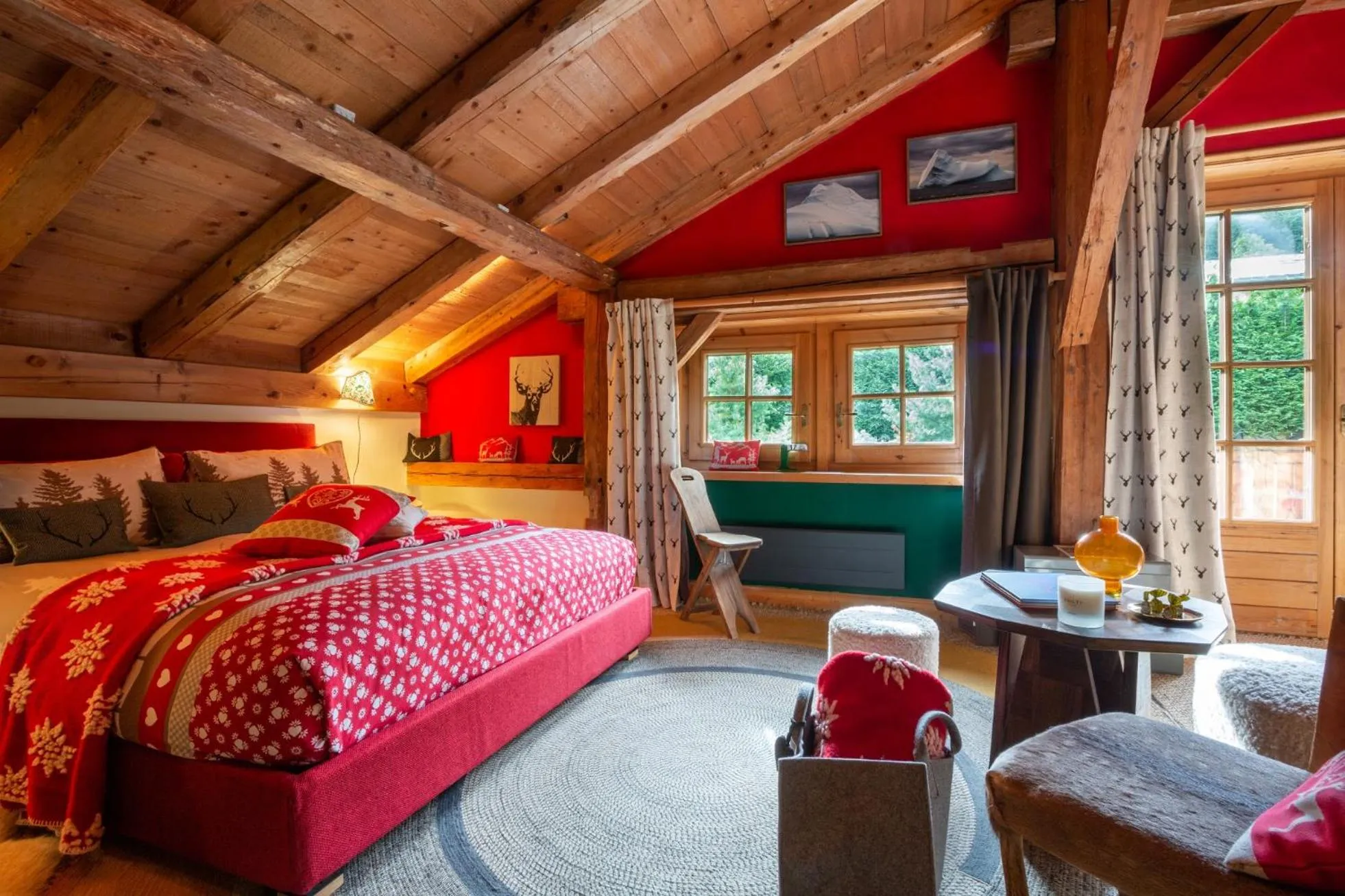 Bed in Magic Megève Bois