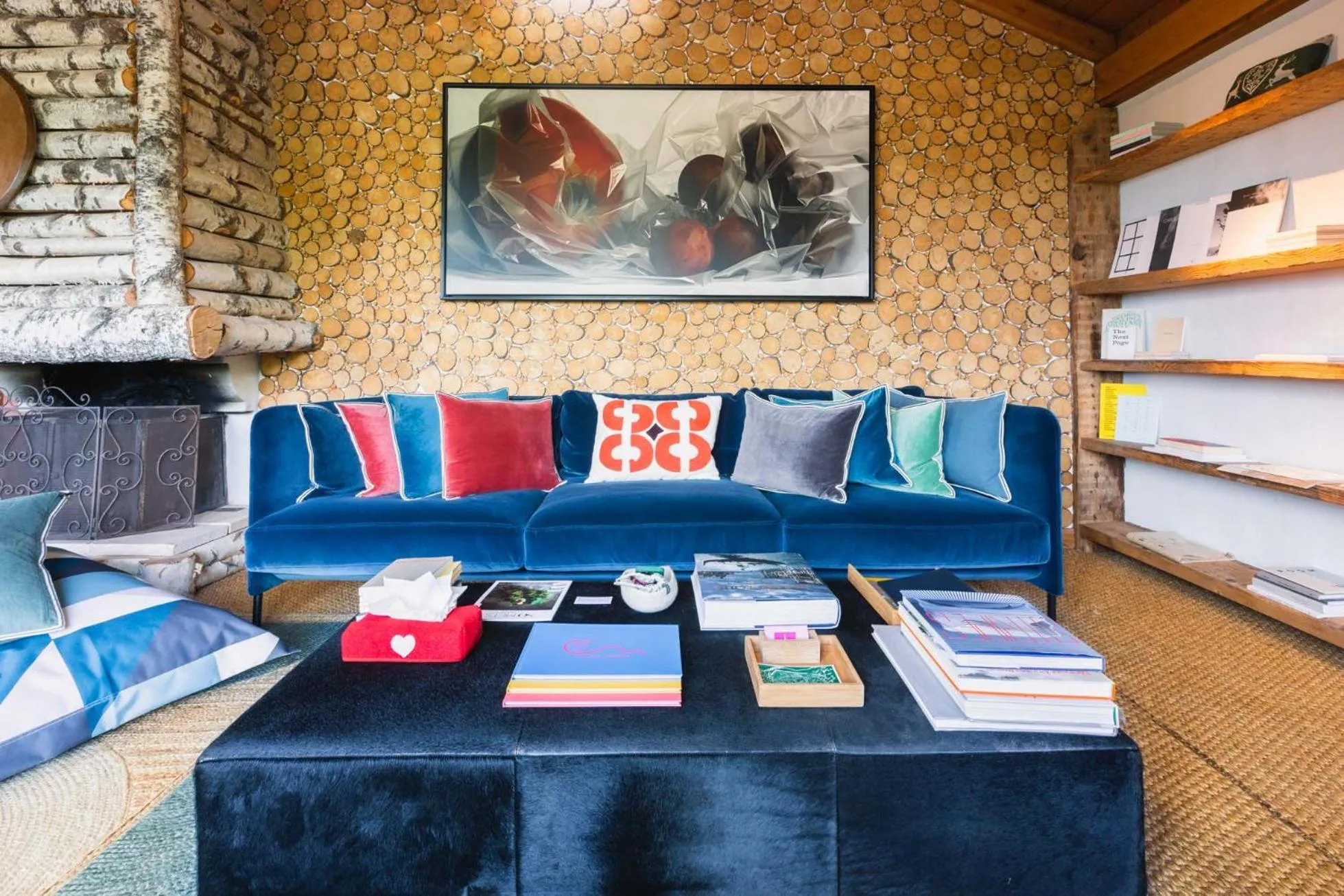 Decorative detail in Magic Megève Bois