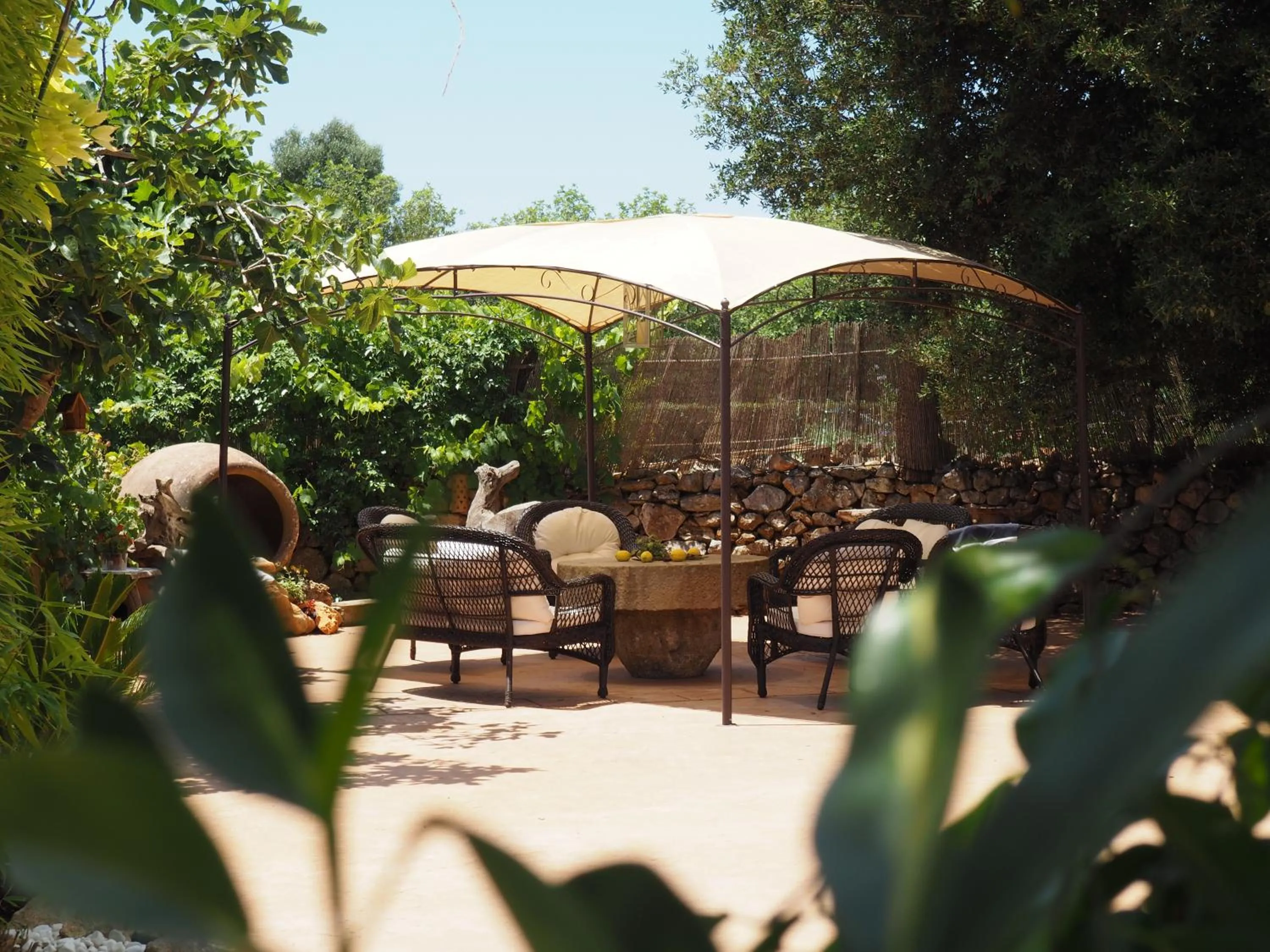 Patio in Son Mercadal