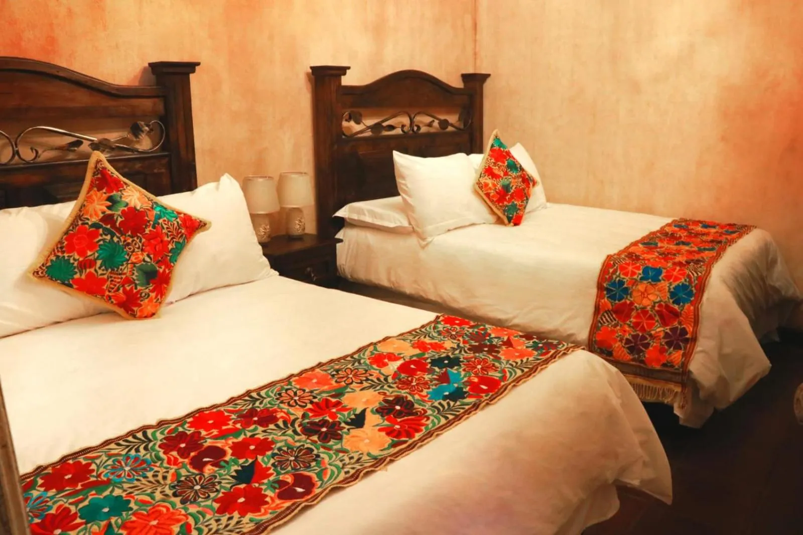 Bed in Hotel Casa Realeza