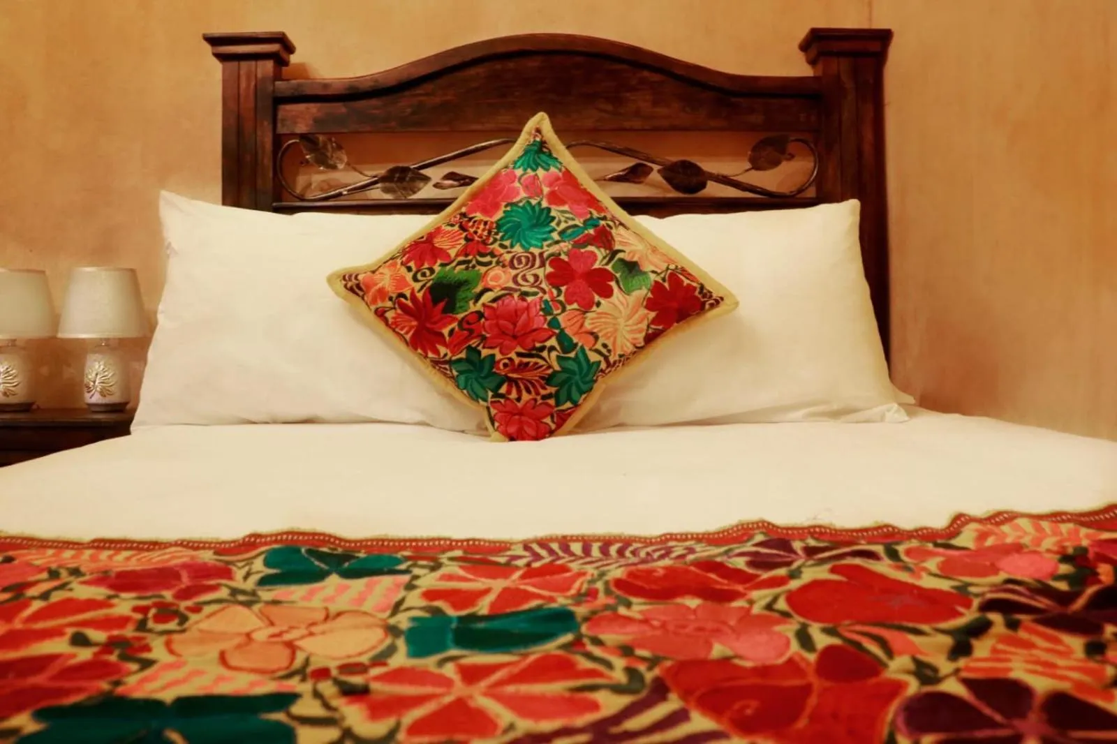 Bed in Hotel Casa Realeza