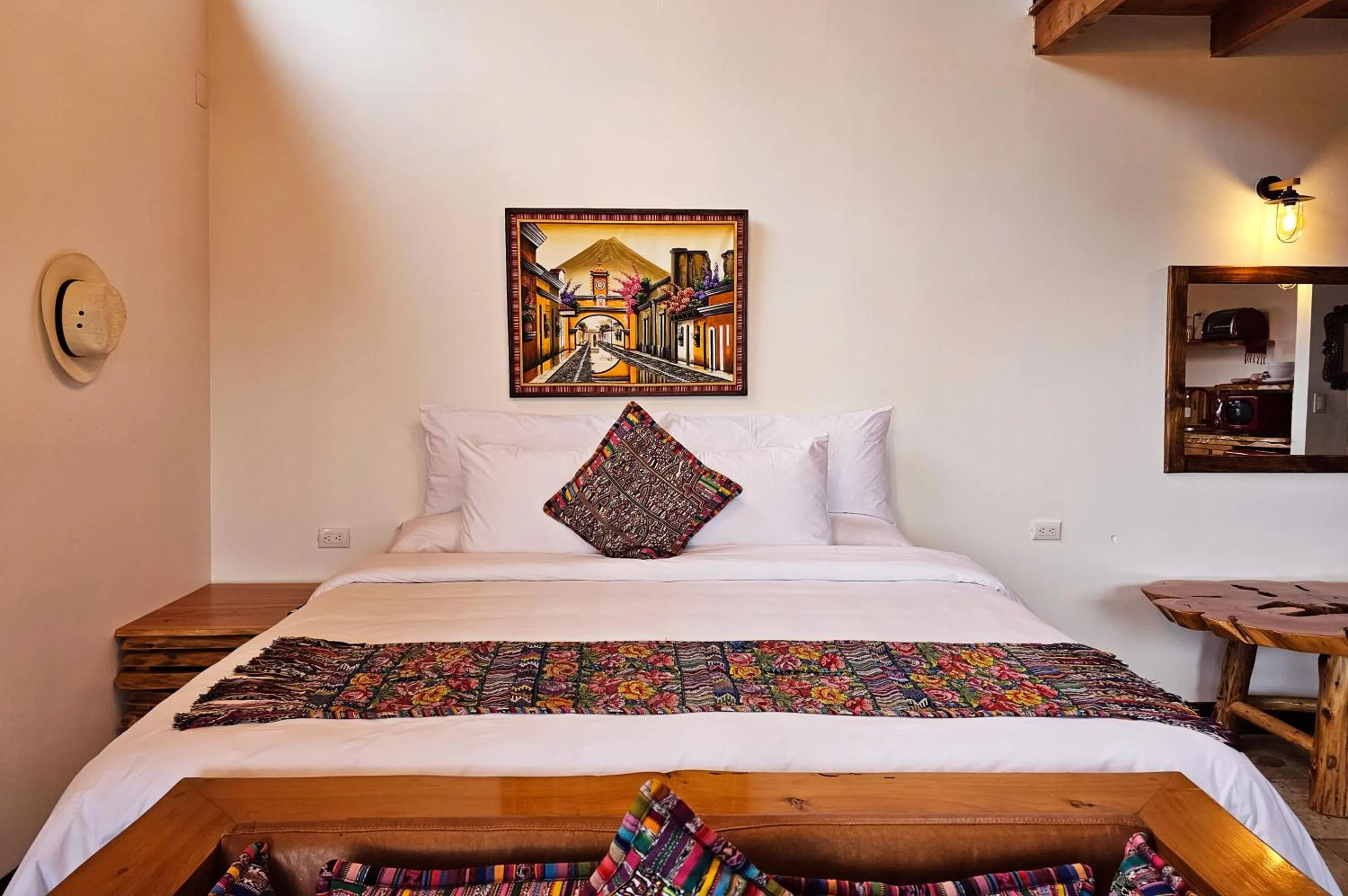 Off site, Bed in Hotel Casa Realeza