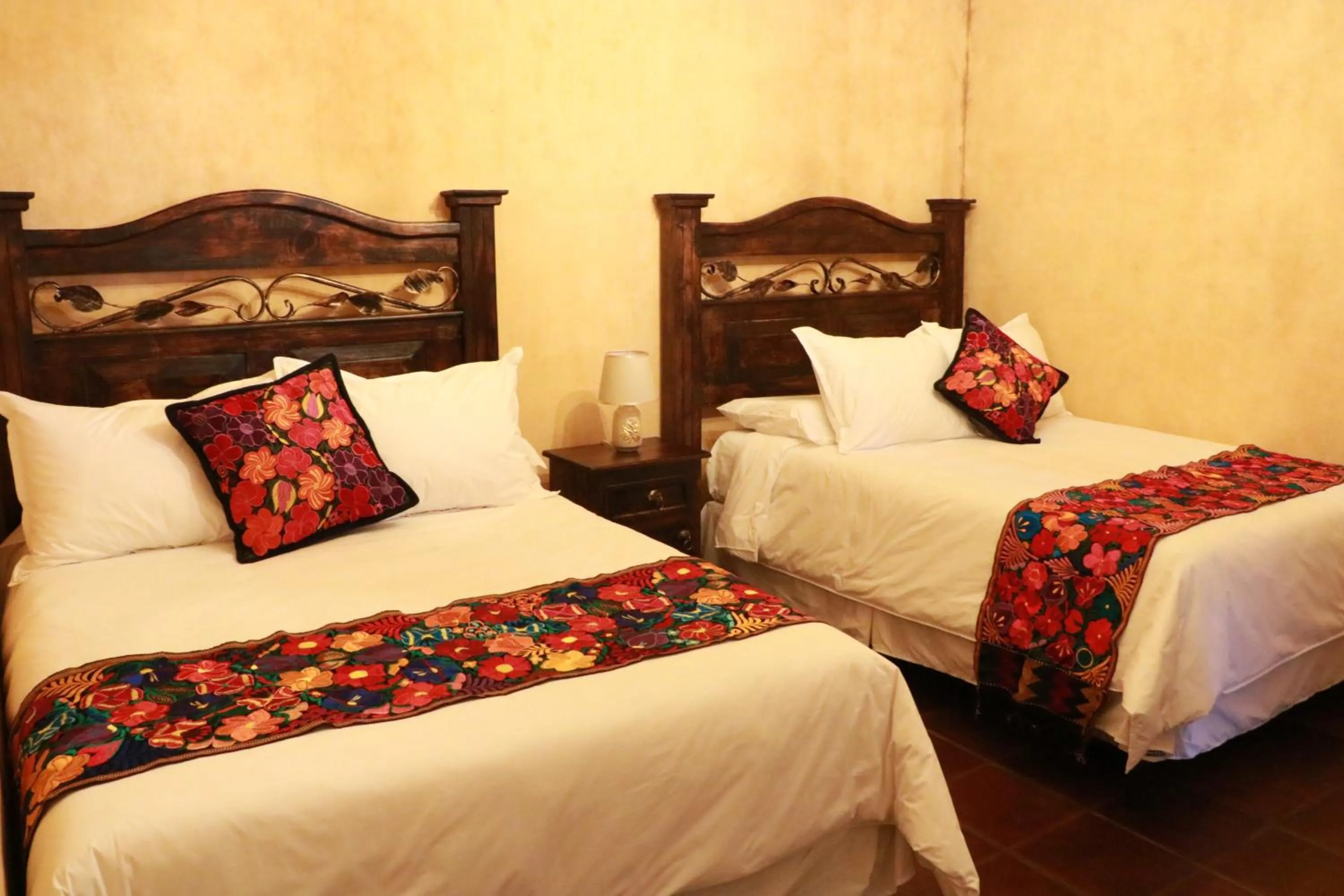 Bed in Hotel Casa Realeza