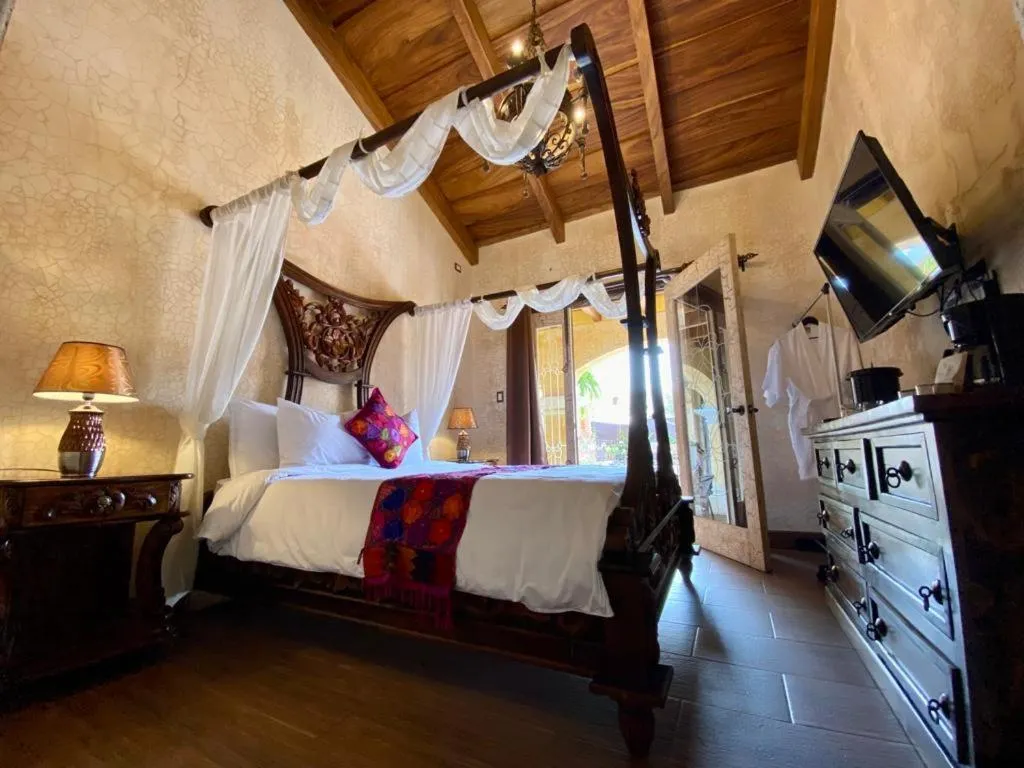 Bed in Hotel Casa Realeza