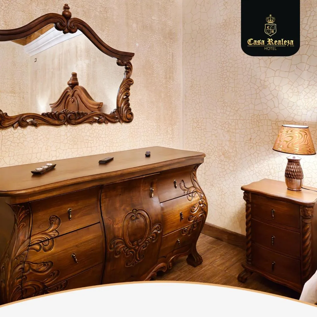 hair dresser, Bed in Hotel Casa Realeza