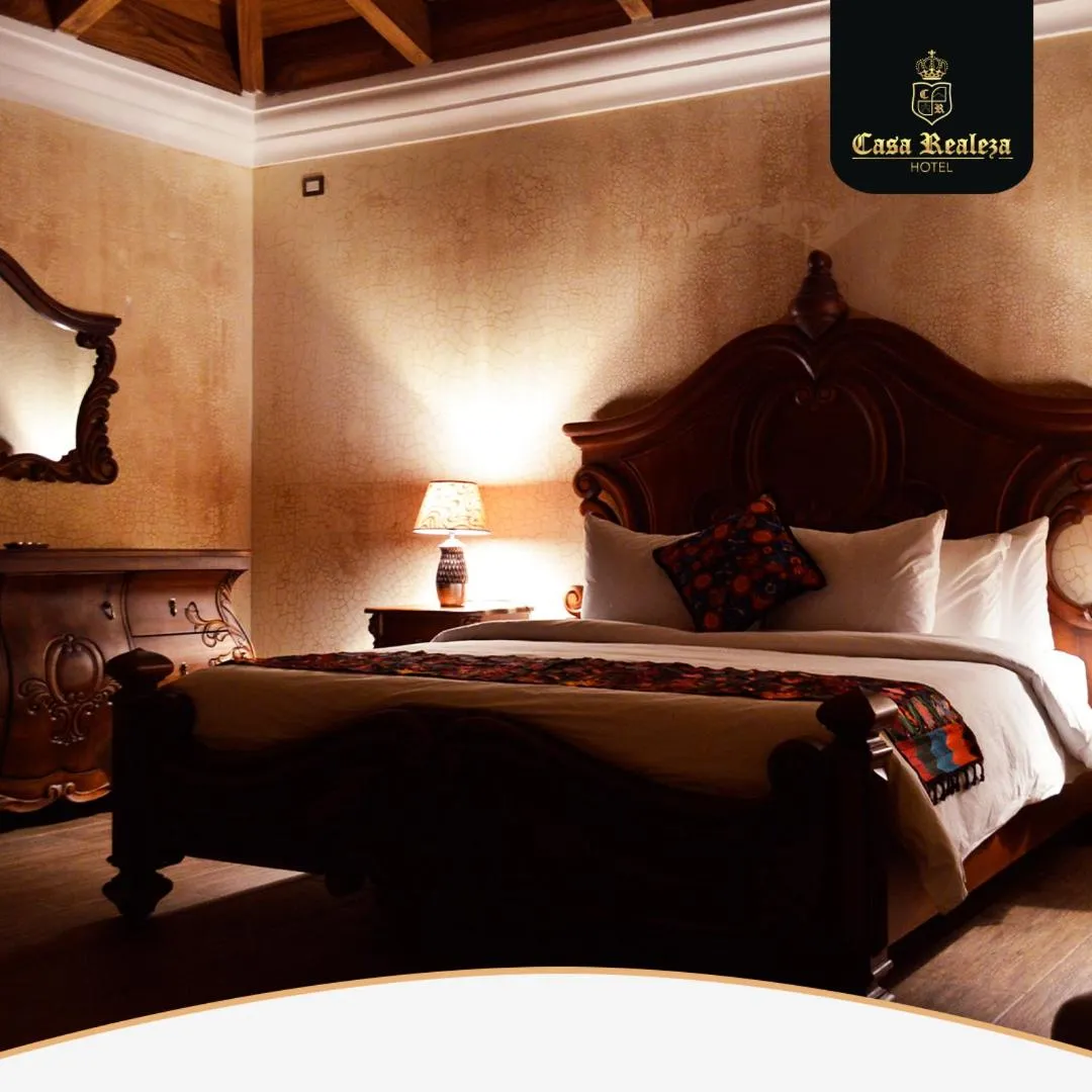 Bed in Hotel Casa Realeza