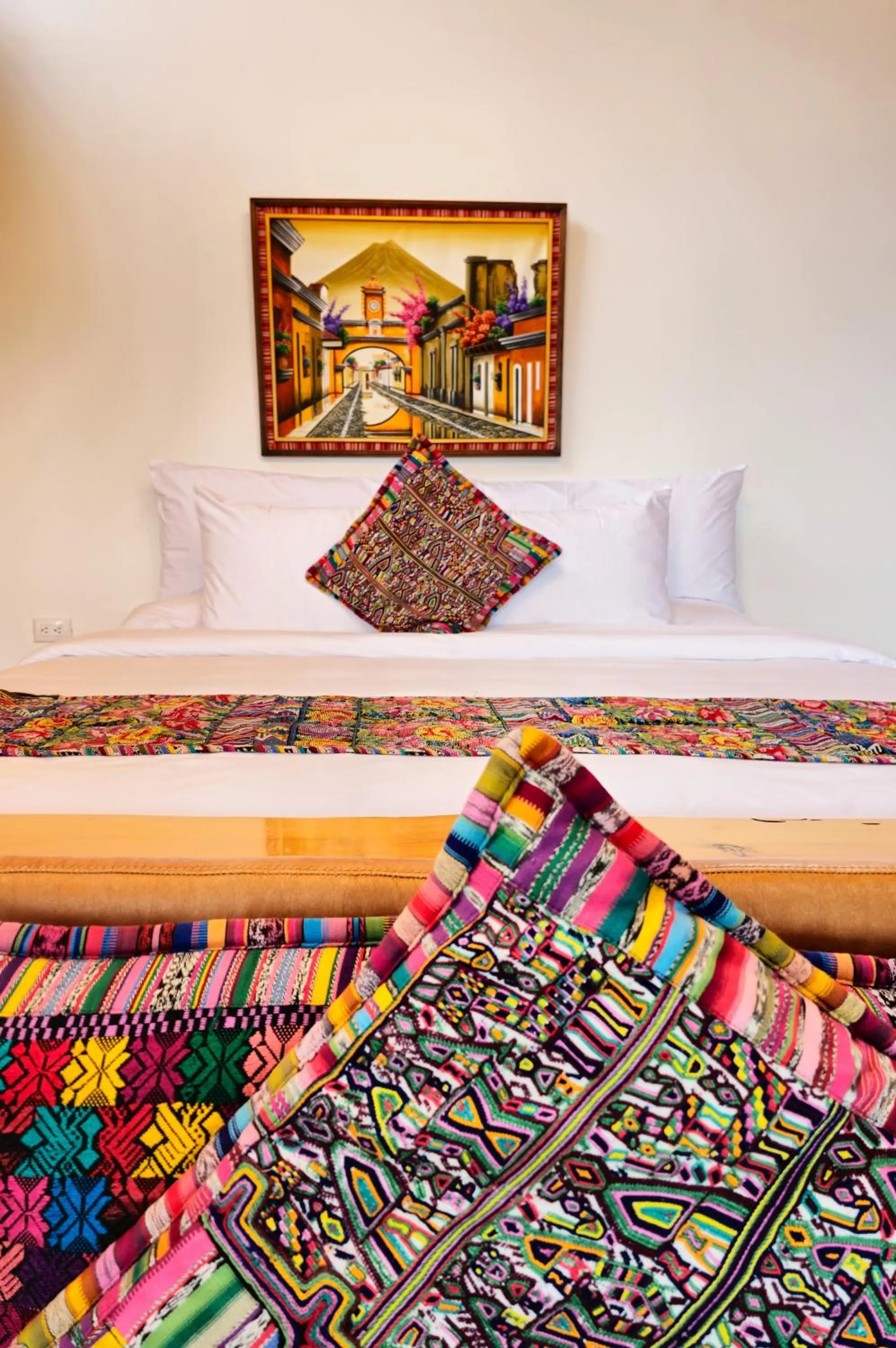 Off site, Bed in Hotel Casa Realeza