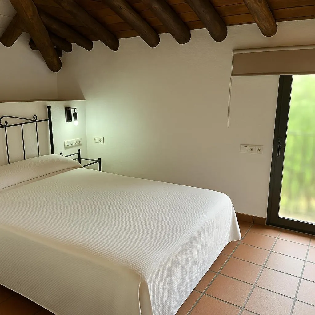 Bed in Hotel Rural El Horcajo de Ronda