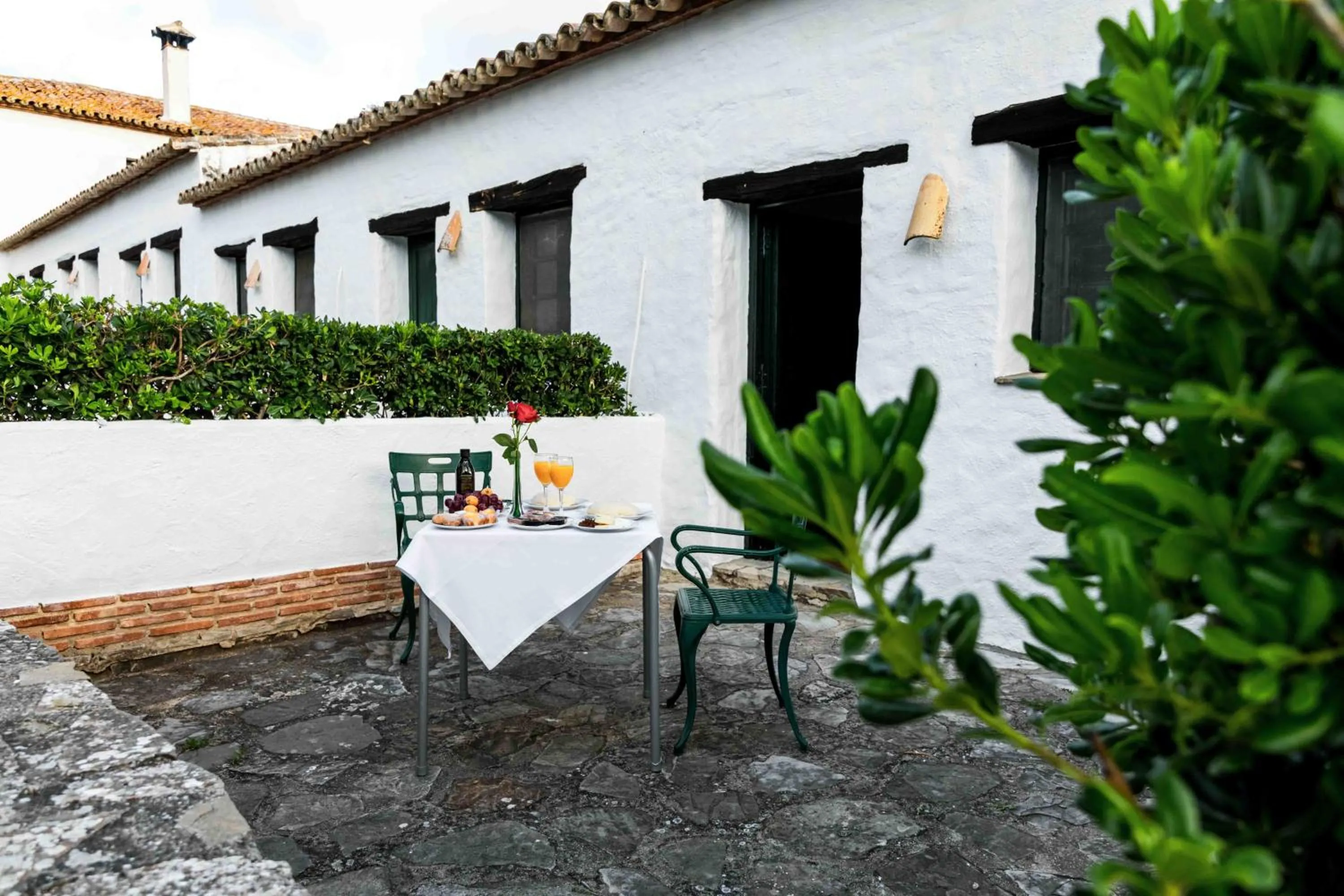 Patio in Hotel Rural El Horcajo de Ronda