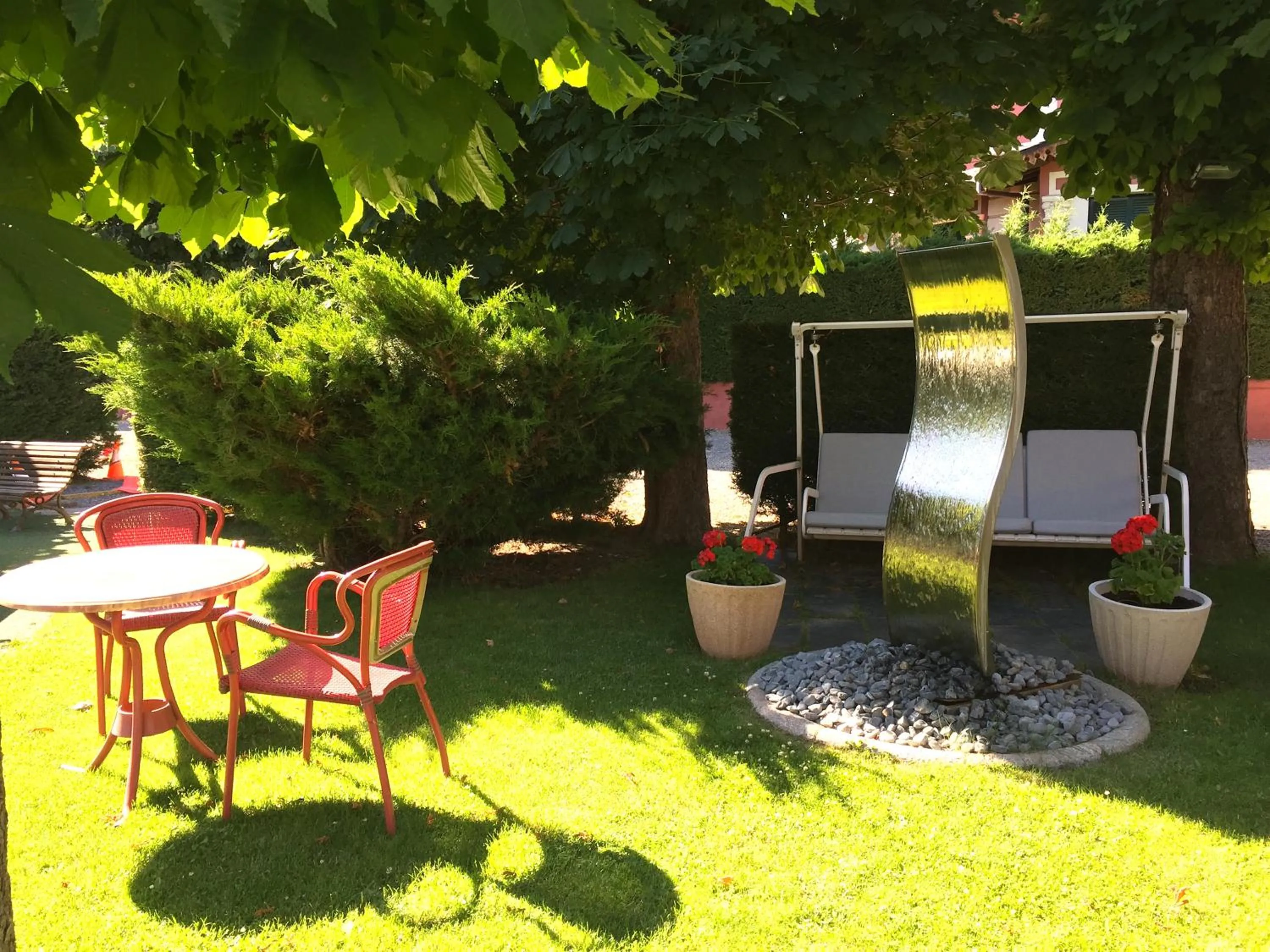 Garden in Hotel Del Lago