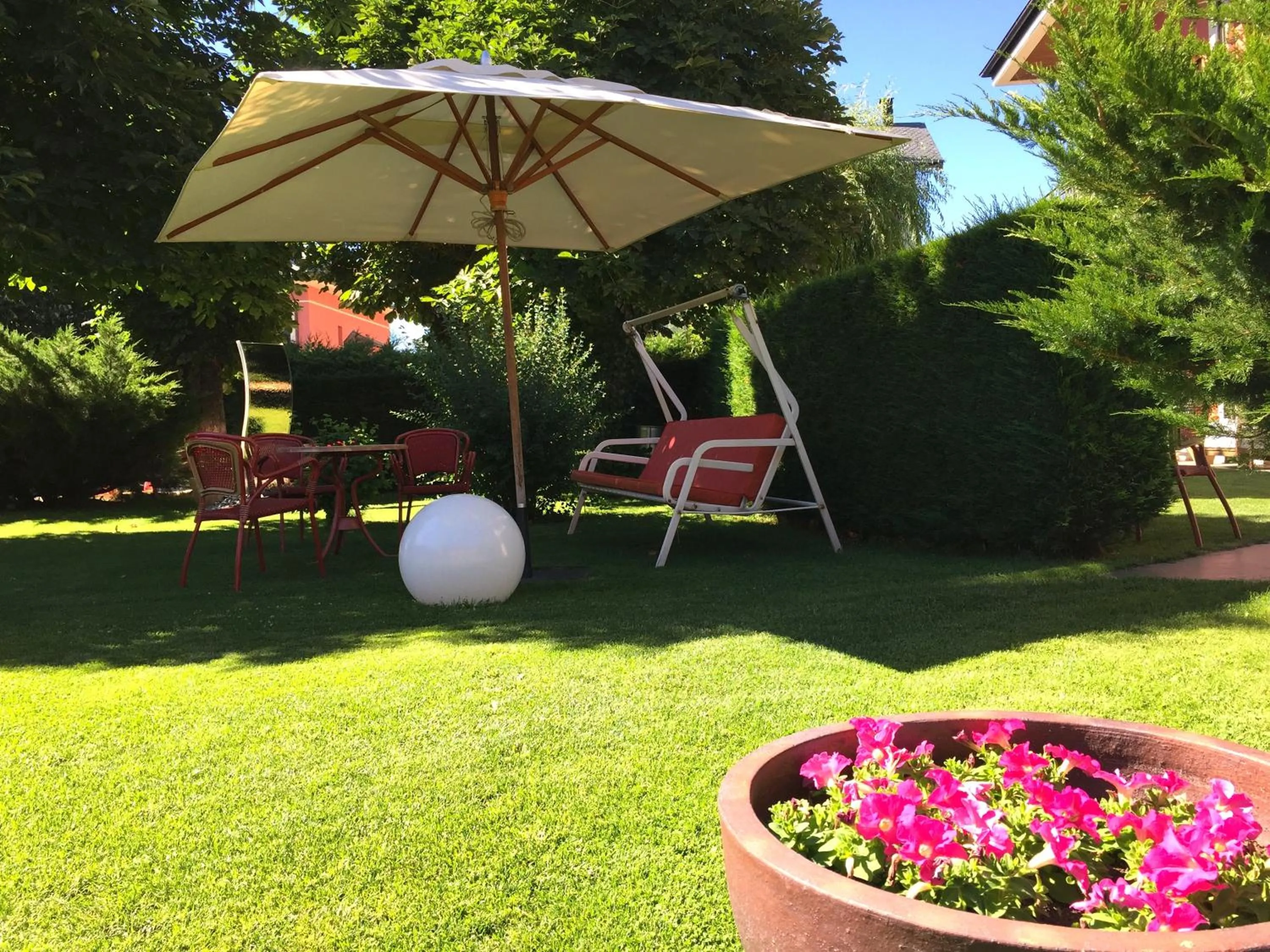 Garden in Hotel Del Lago