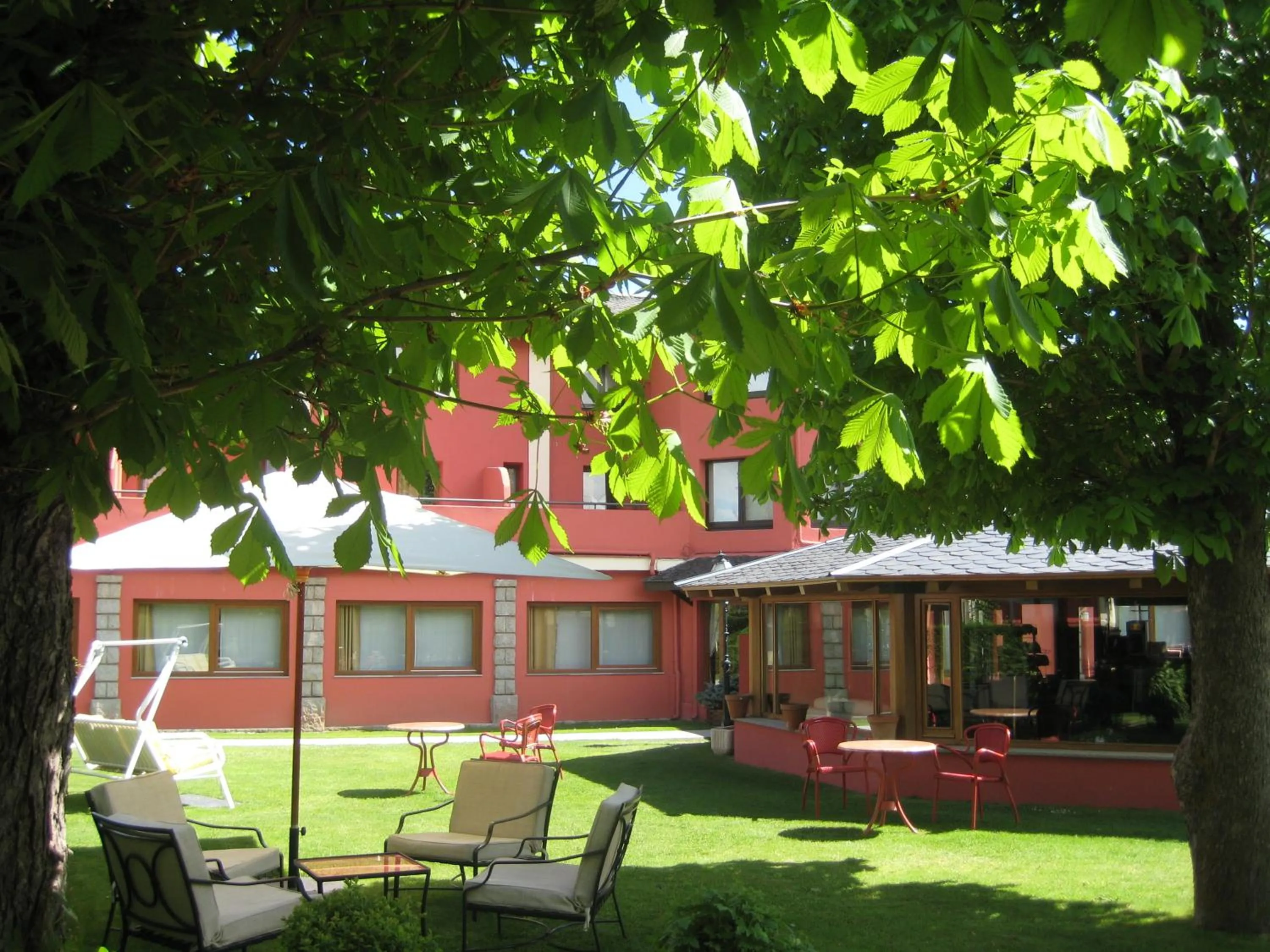 Natural landscape in Hotel Del Lago