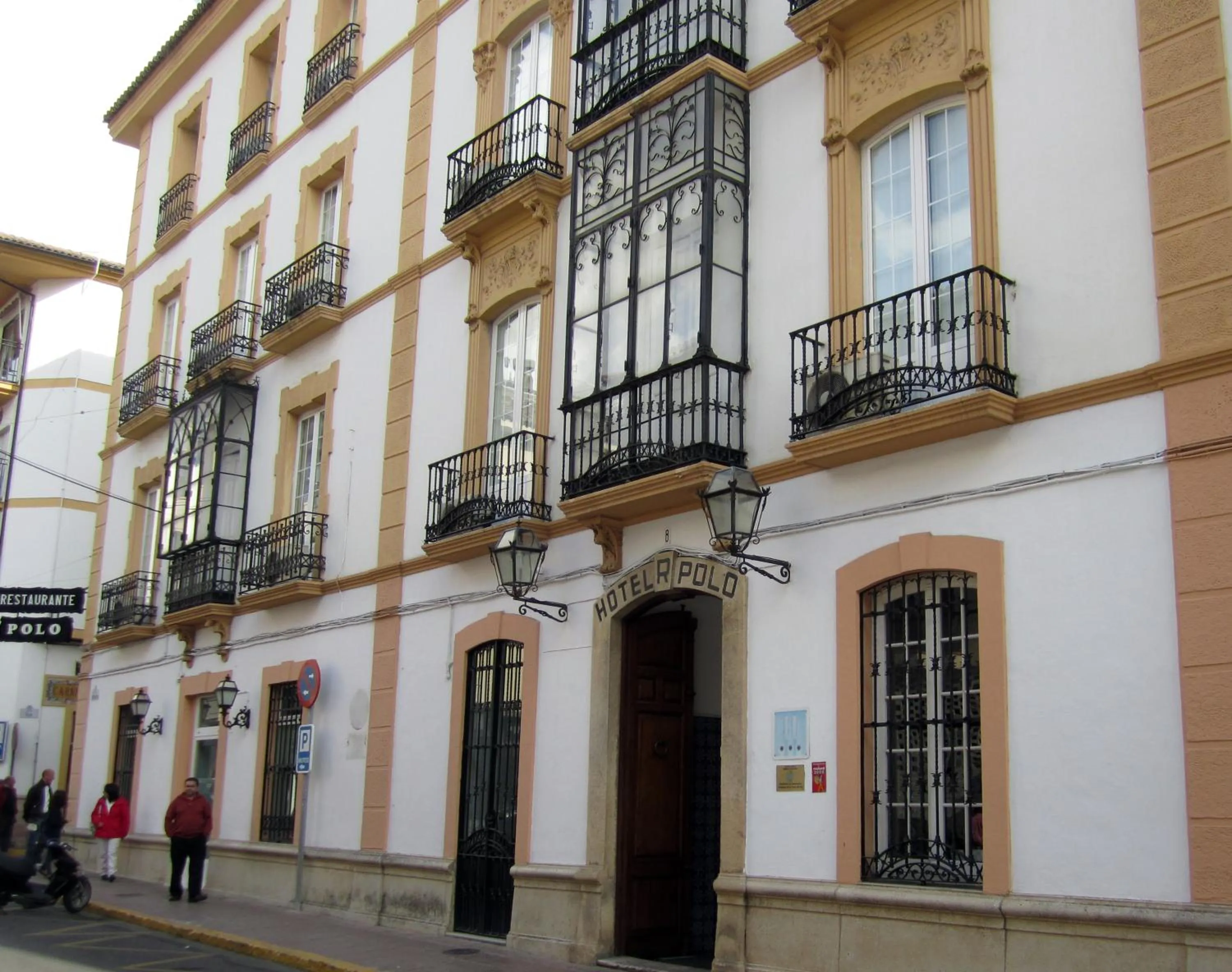 Facade/entrance in Ronda Hotel Polo
