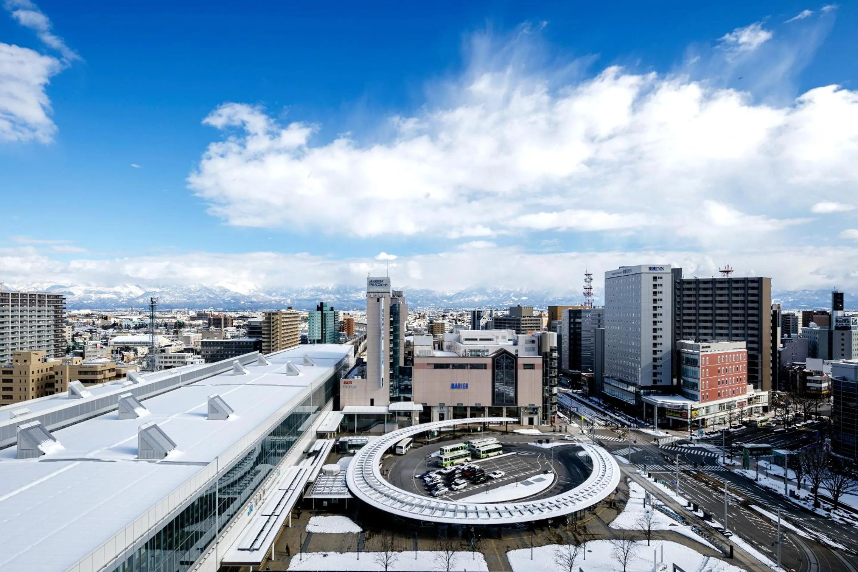 City view in HOTEL VISCHIO TOYAMA