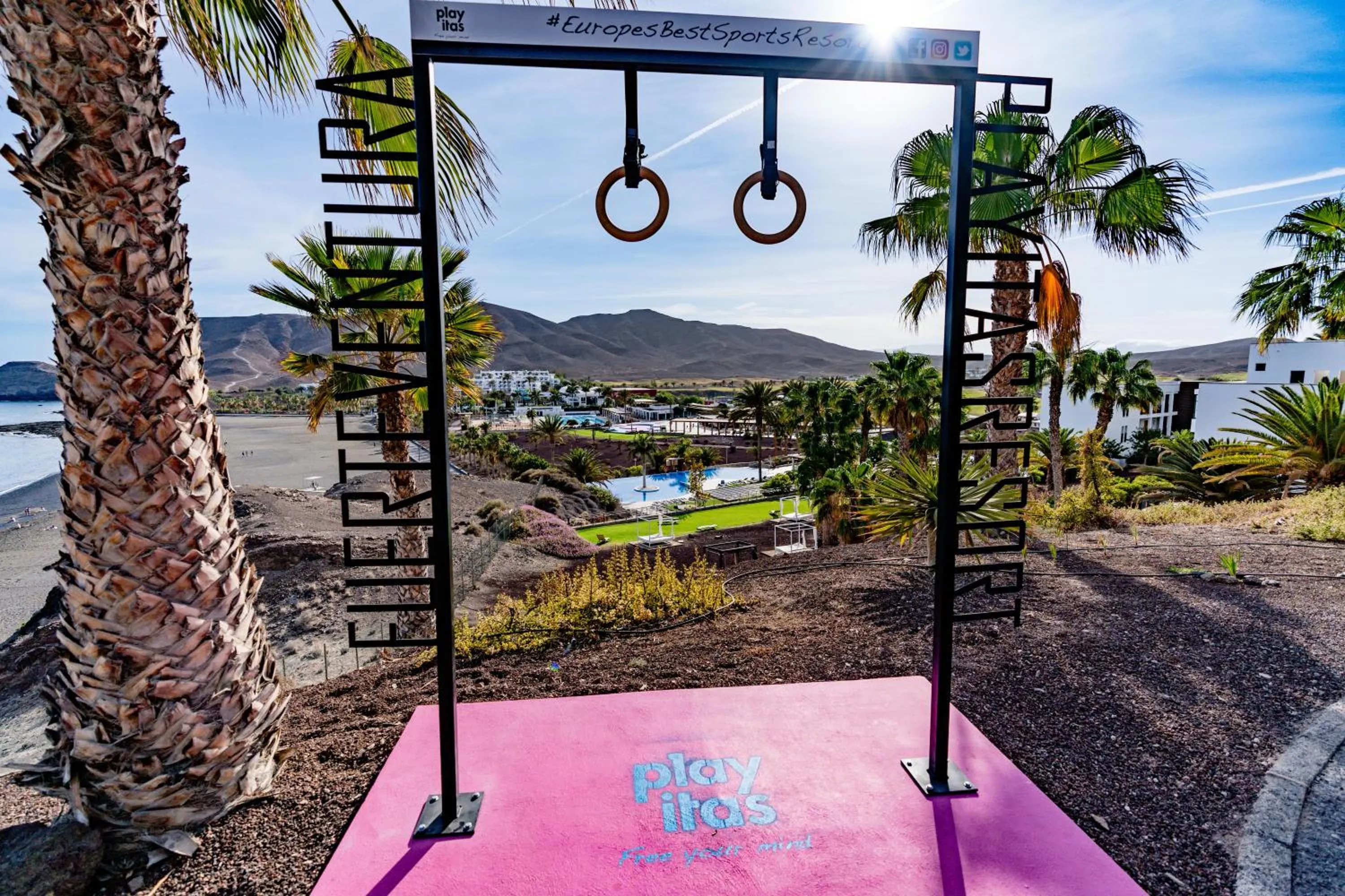 Property building in Playitas Hotel - Sports Resort