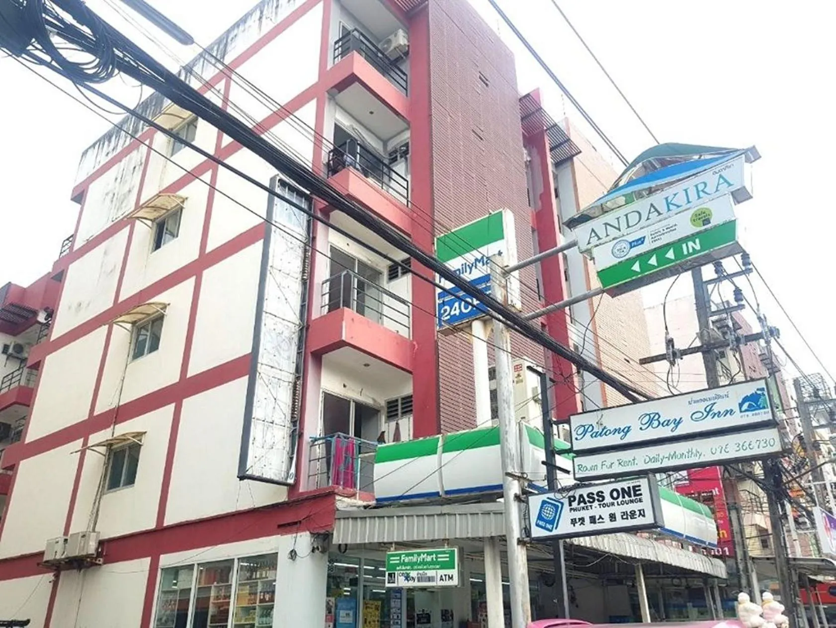 Property building in Patong Bay Inn