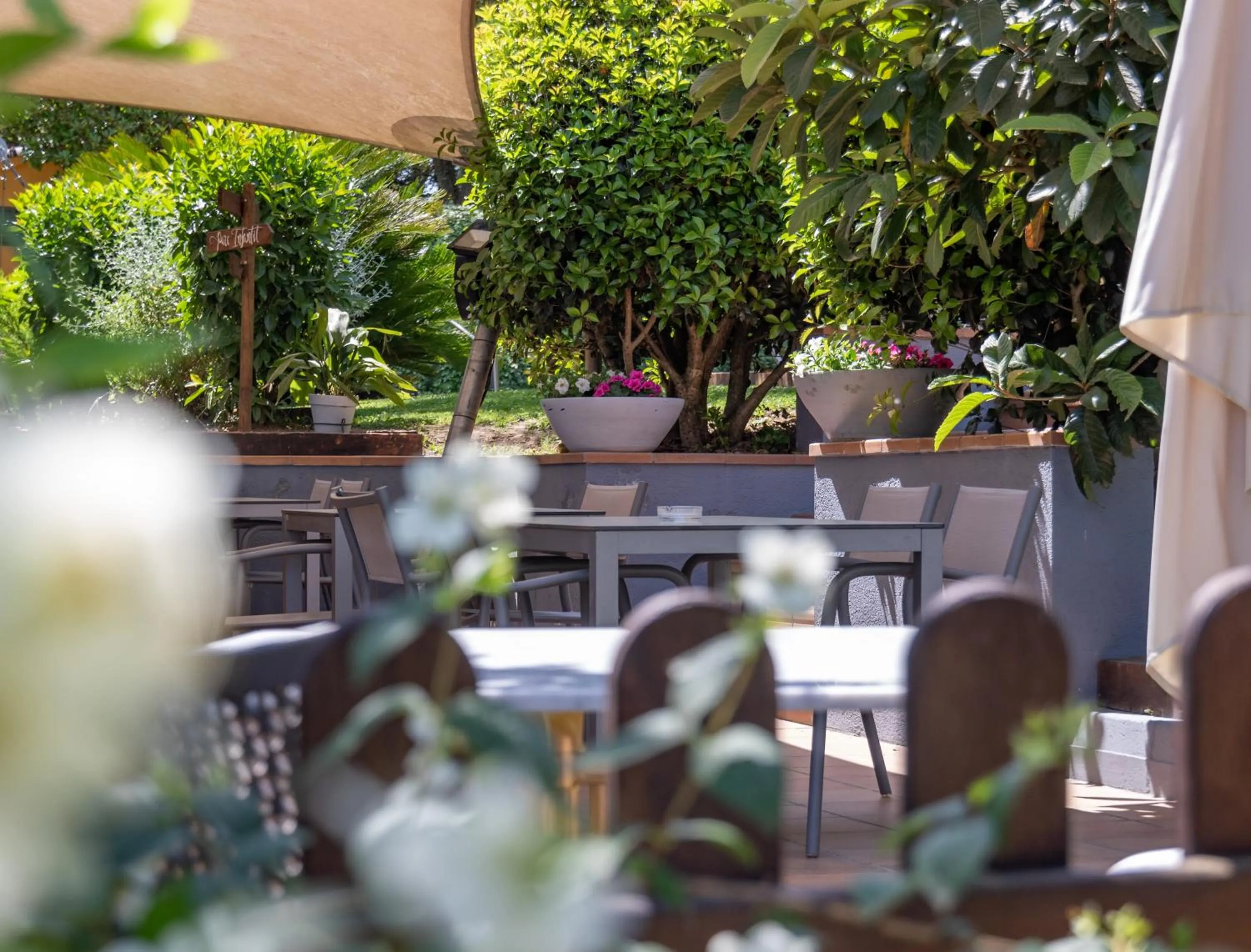 Property building in Hotel Esteba