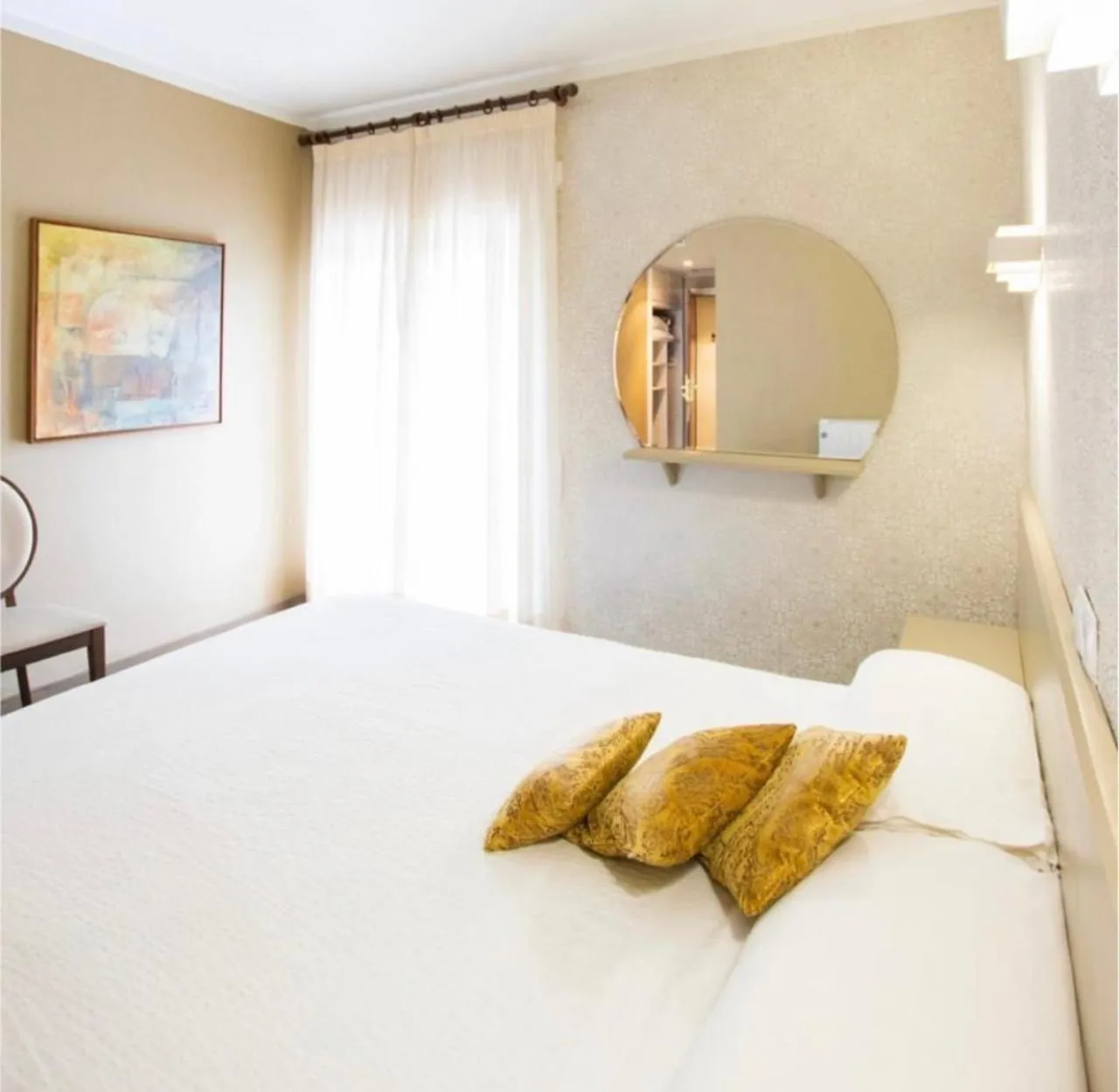 Bedroom, Bed in Hotel Esteba