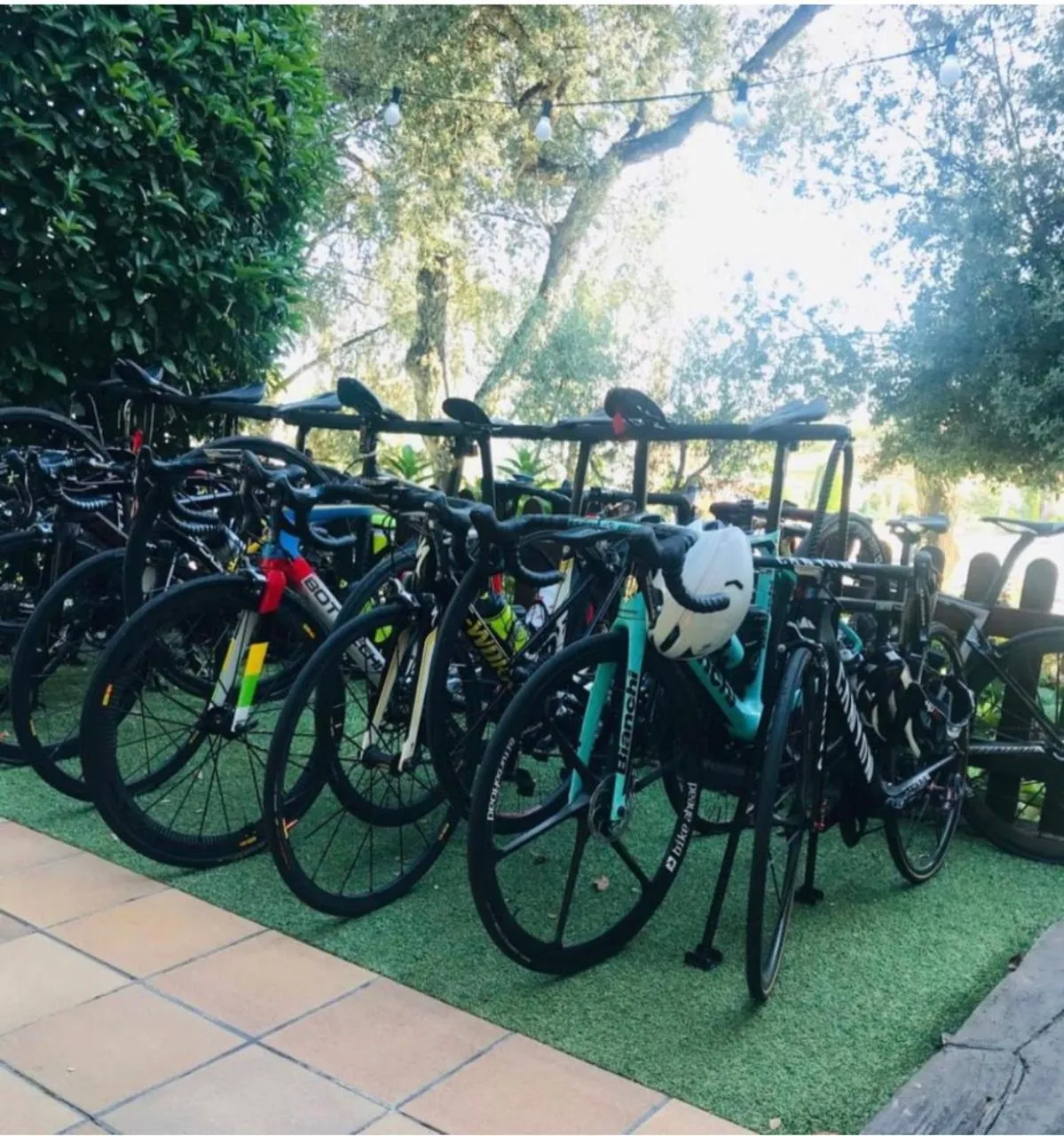 Cycling in Hotel Esteba