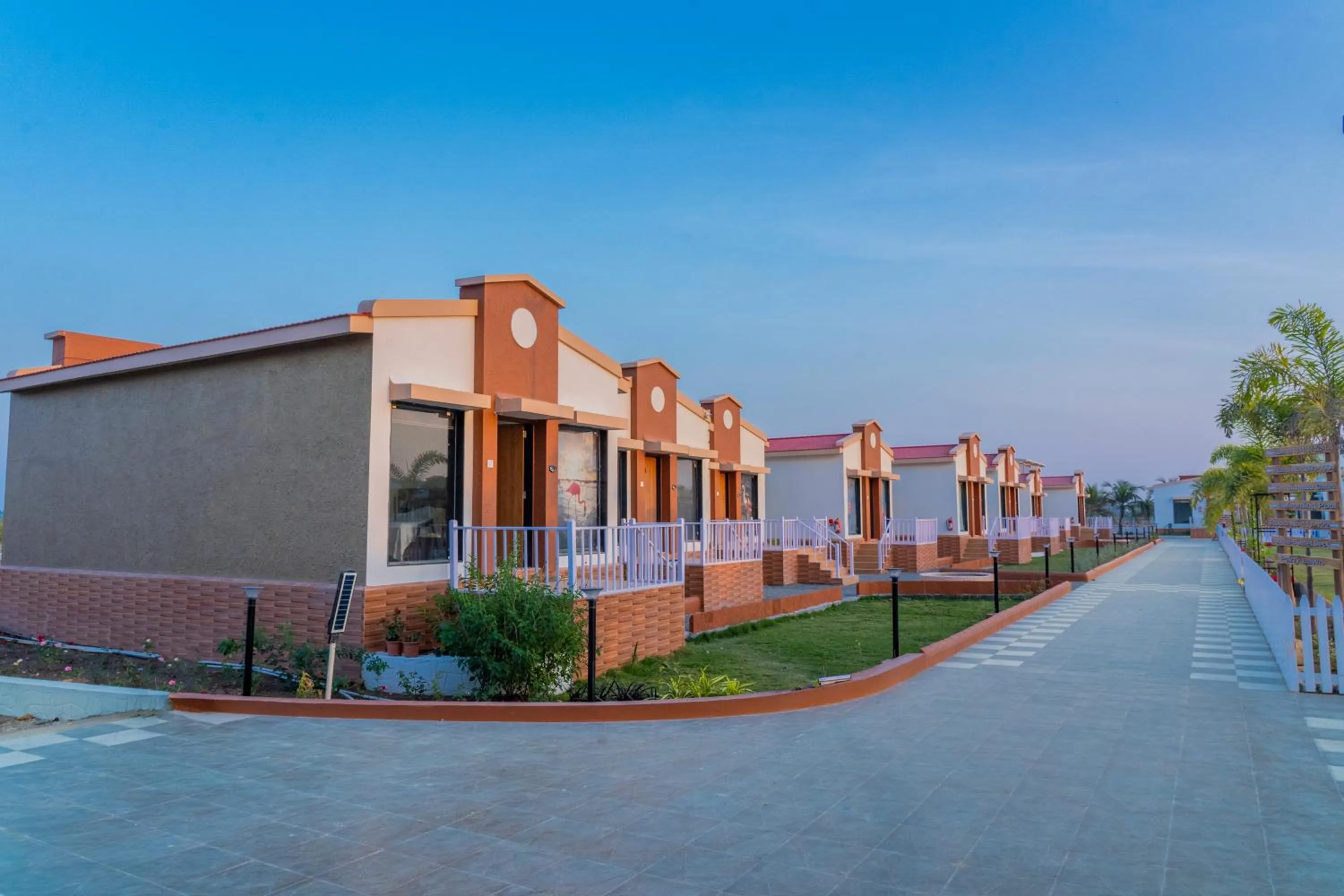 Property building in Flamingo Club and Resort Una 3 Km Away from Diu Check Post