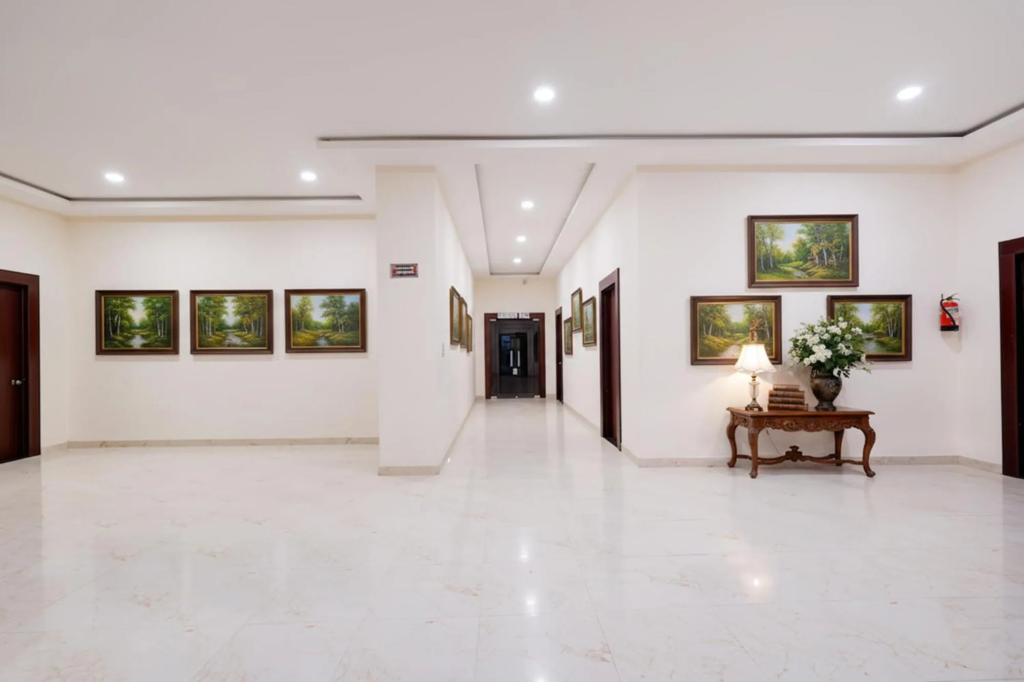 Lobby or reception in FabHotel Palm Bliss