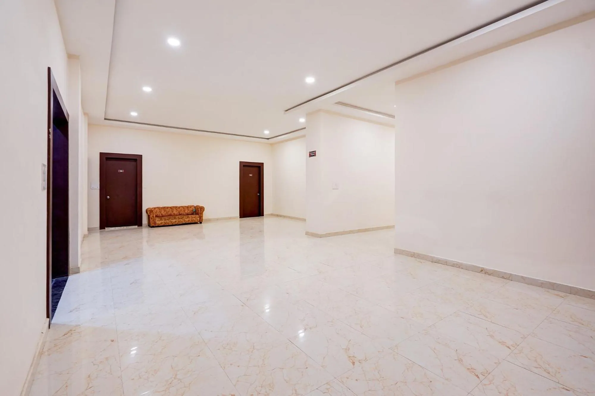 Bed in FabHotel Palm Bliss