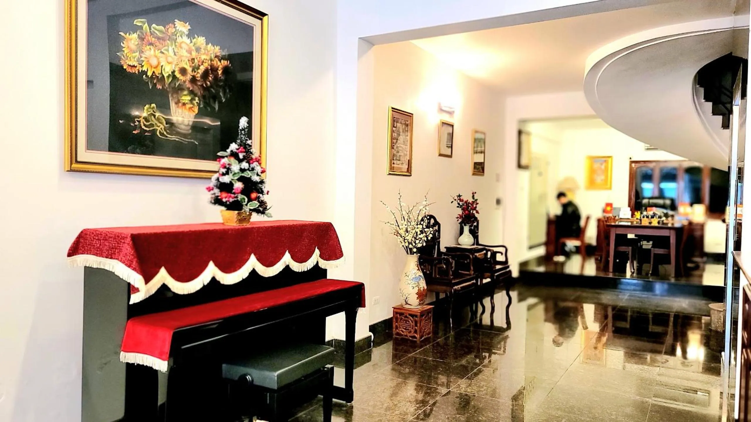 Living room in Red Building - Hotel - Hà Nội