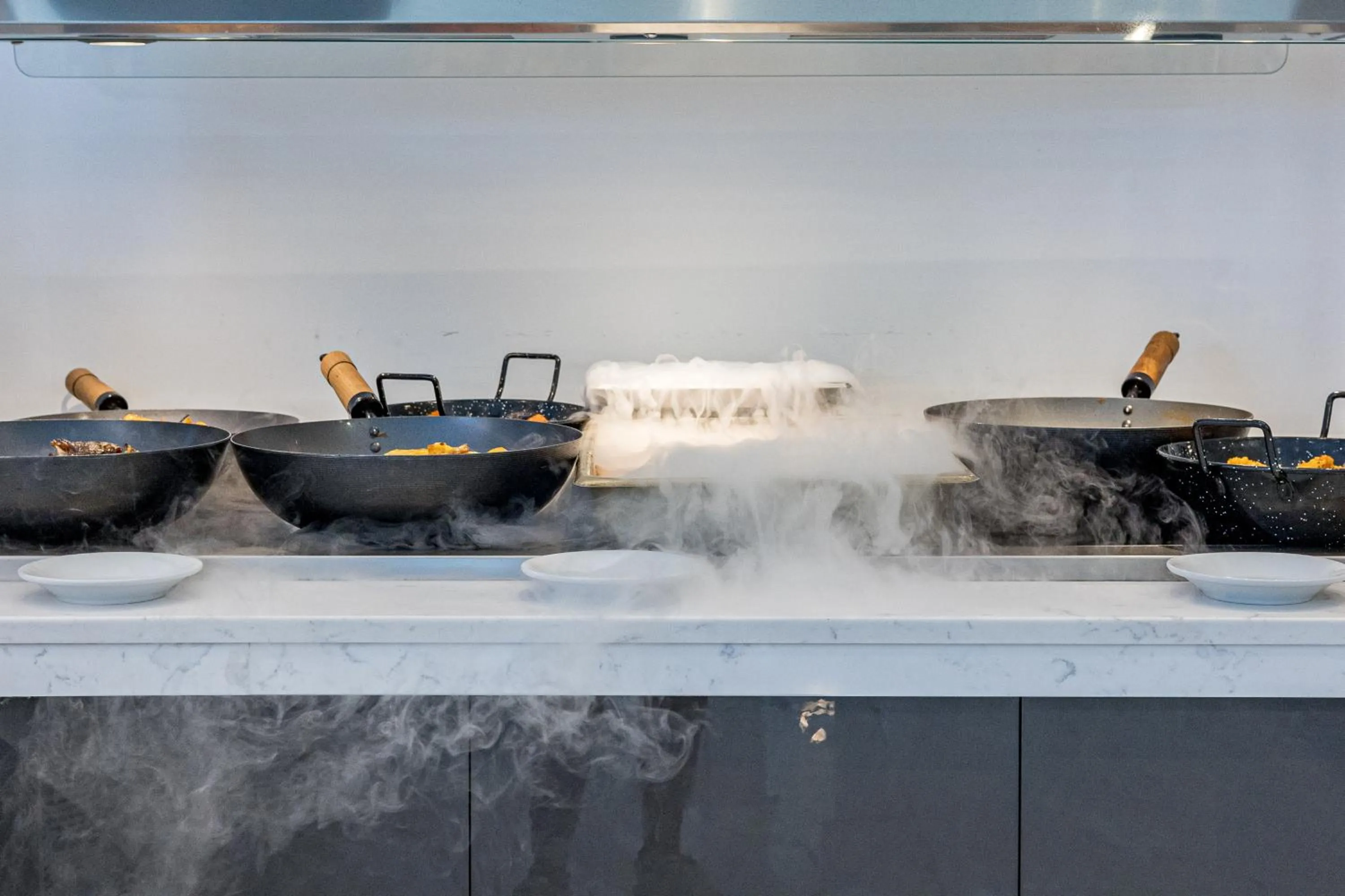 Food in Mirage Bleu Hotel