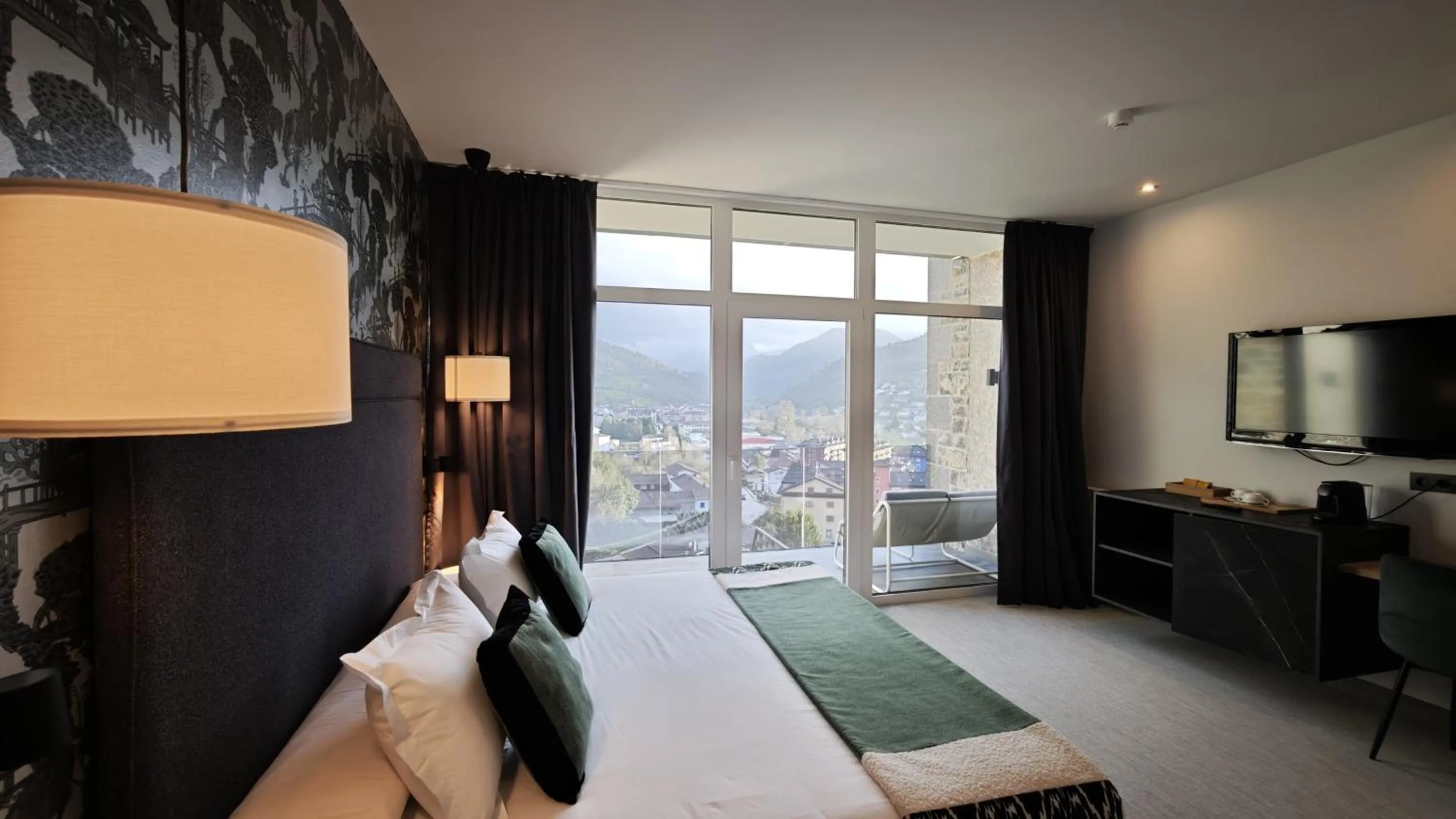 Bed in Hotel Mirador de la Cepada