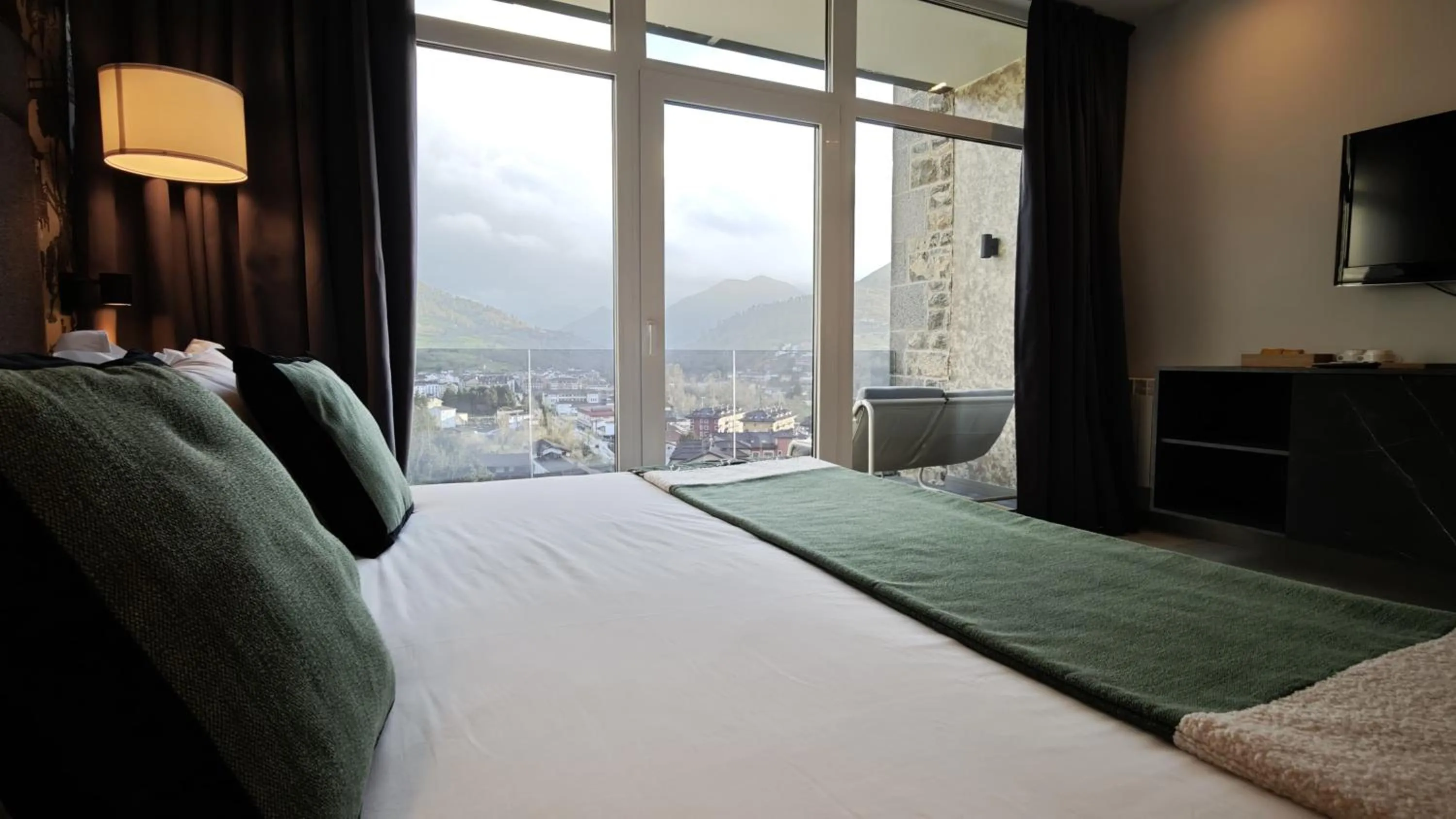 Bed in Hotel Mirador de la Cepada