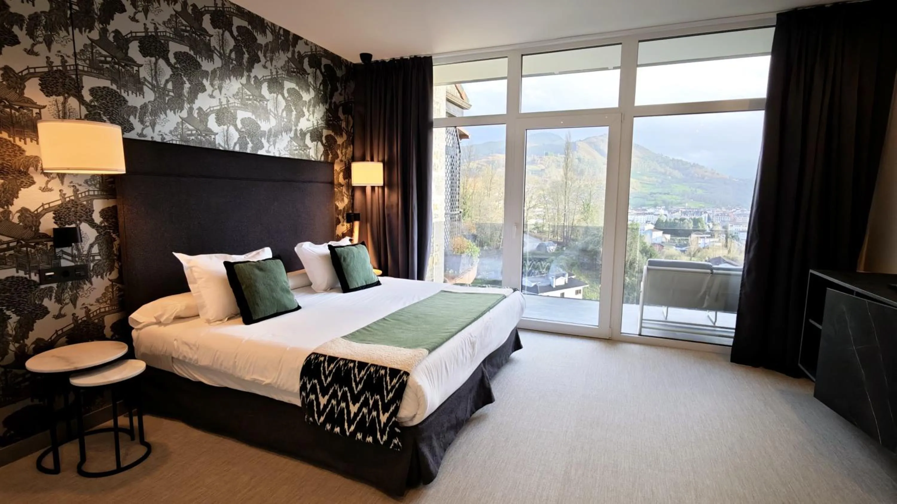 Bed in Hotel Mirador de la Cepada